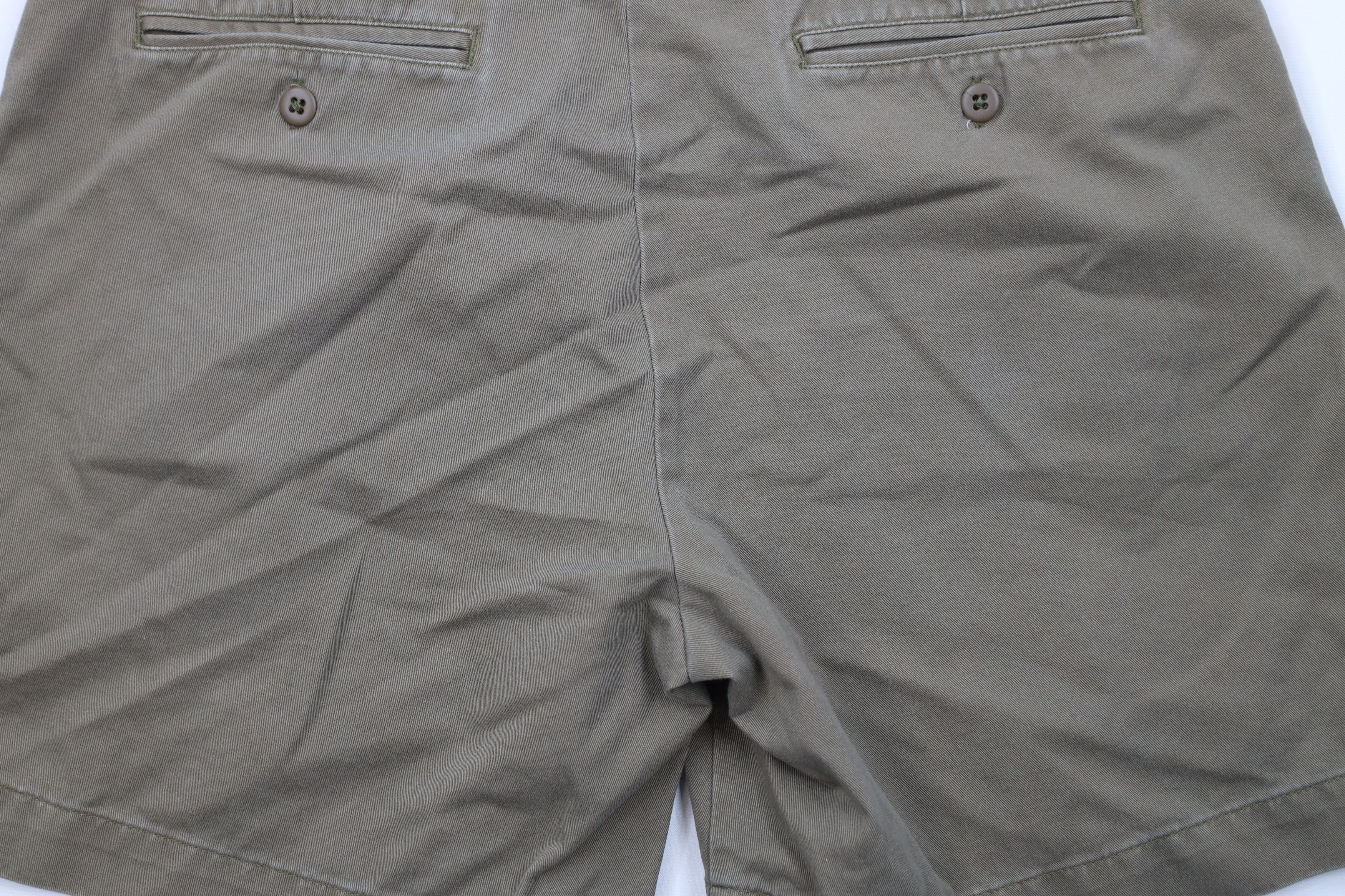 Cabelas × Vintage Vintage 90s Cabelas Above Knee Chino Shorts Breen Cotton Size US 34 / EU 50 - 11 Thumbnail
