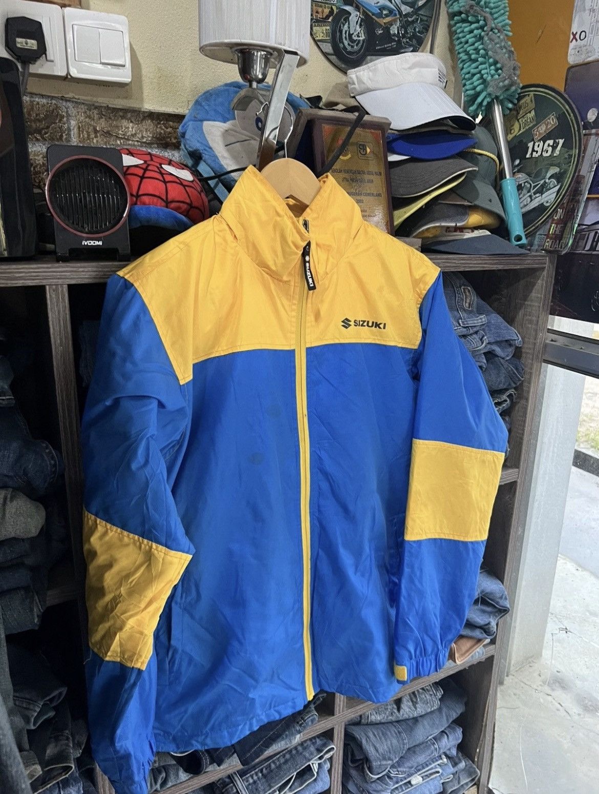 Japanese Brand 🔥Rare Suzuki Base Spacia Zipper Jacket Size US M / EU 48-50 / 2 - 11 Thumbnail