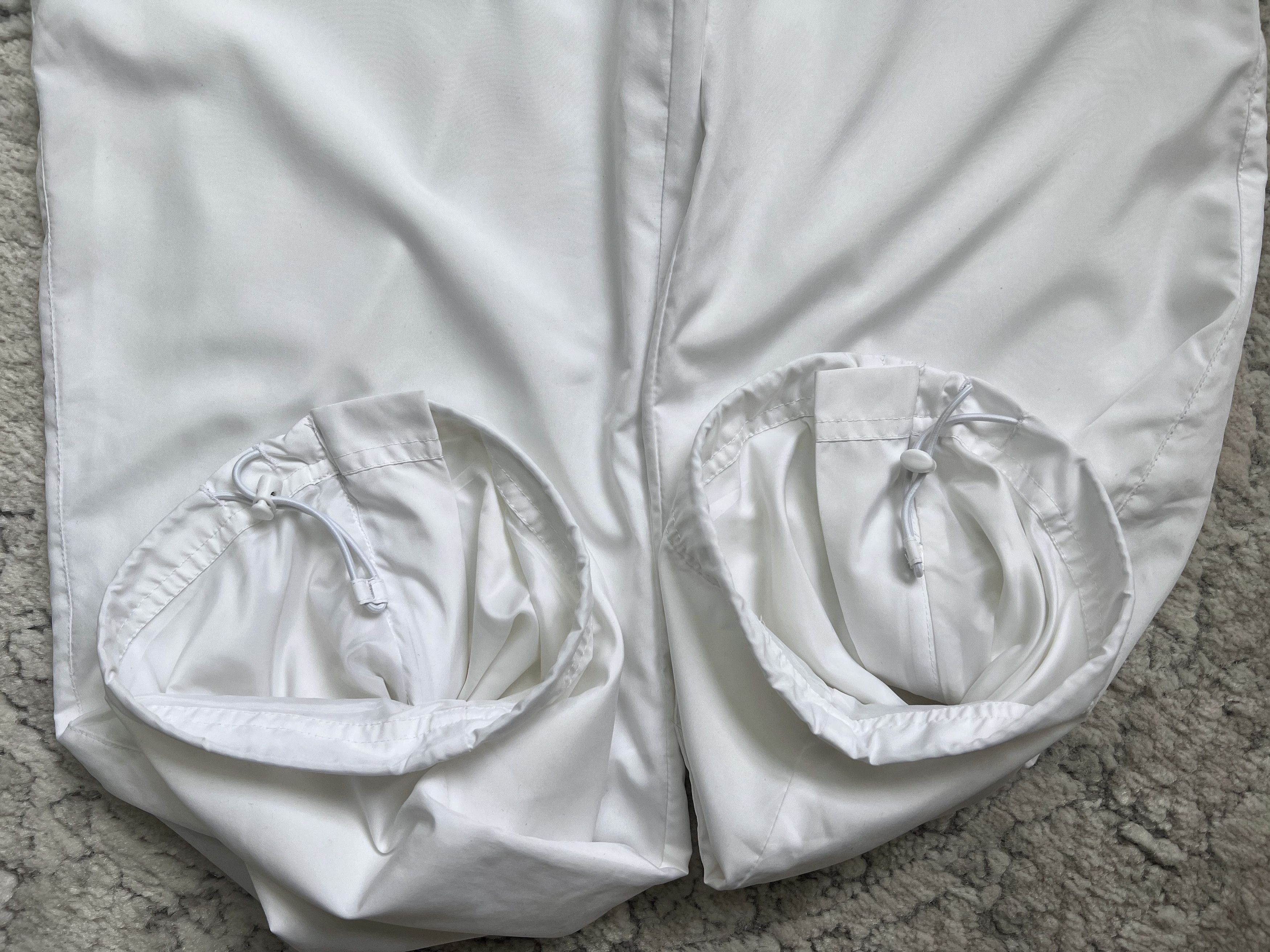 Puma Puma White Track Pants – Gold/Silver Logos – Y2K Style Size US 32 / EU 48 - 12 Thumbnail
