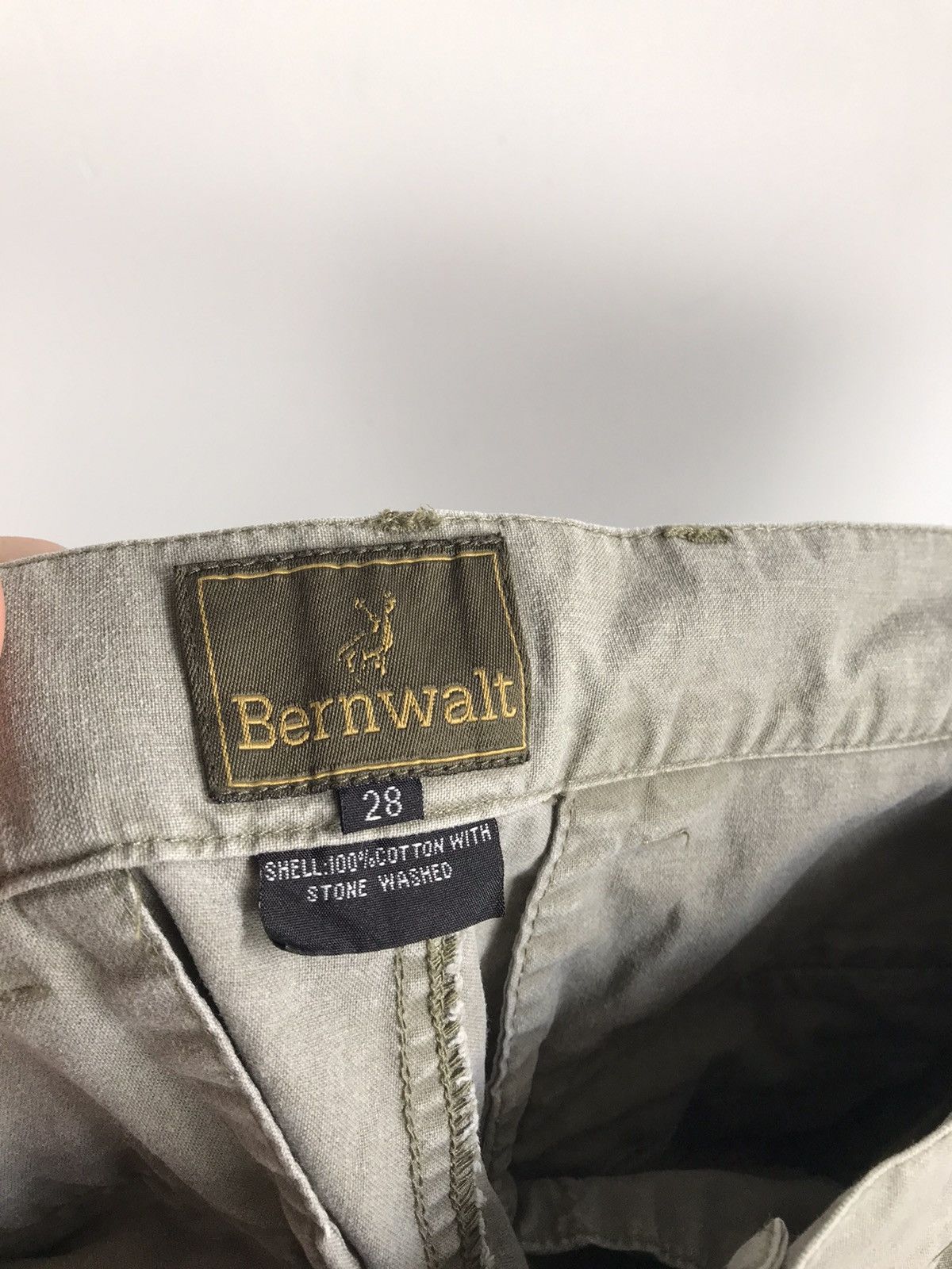 Vintage Vintage Carhartt Style Cargo Pants Bernwalt Stone Washed Size US 36 / EU 52 - 5 Thumbnail