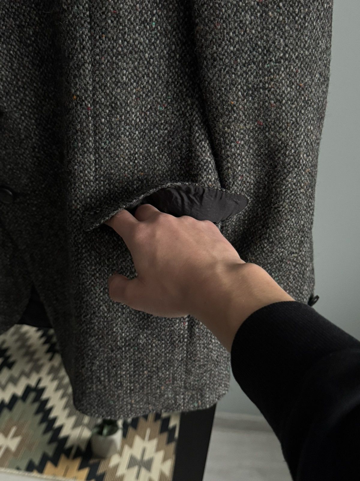 Harris Tweed Vintage Harris Tweed St Michael England Wool Blazer Size 44R - 8 Thumbnail