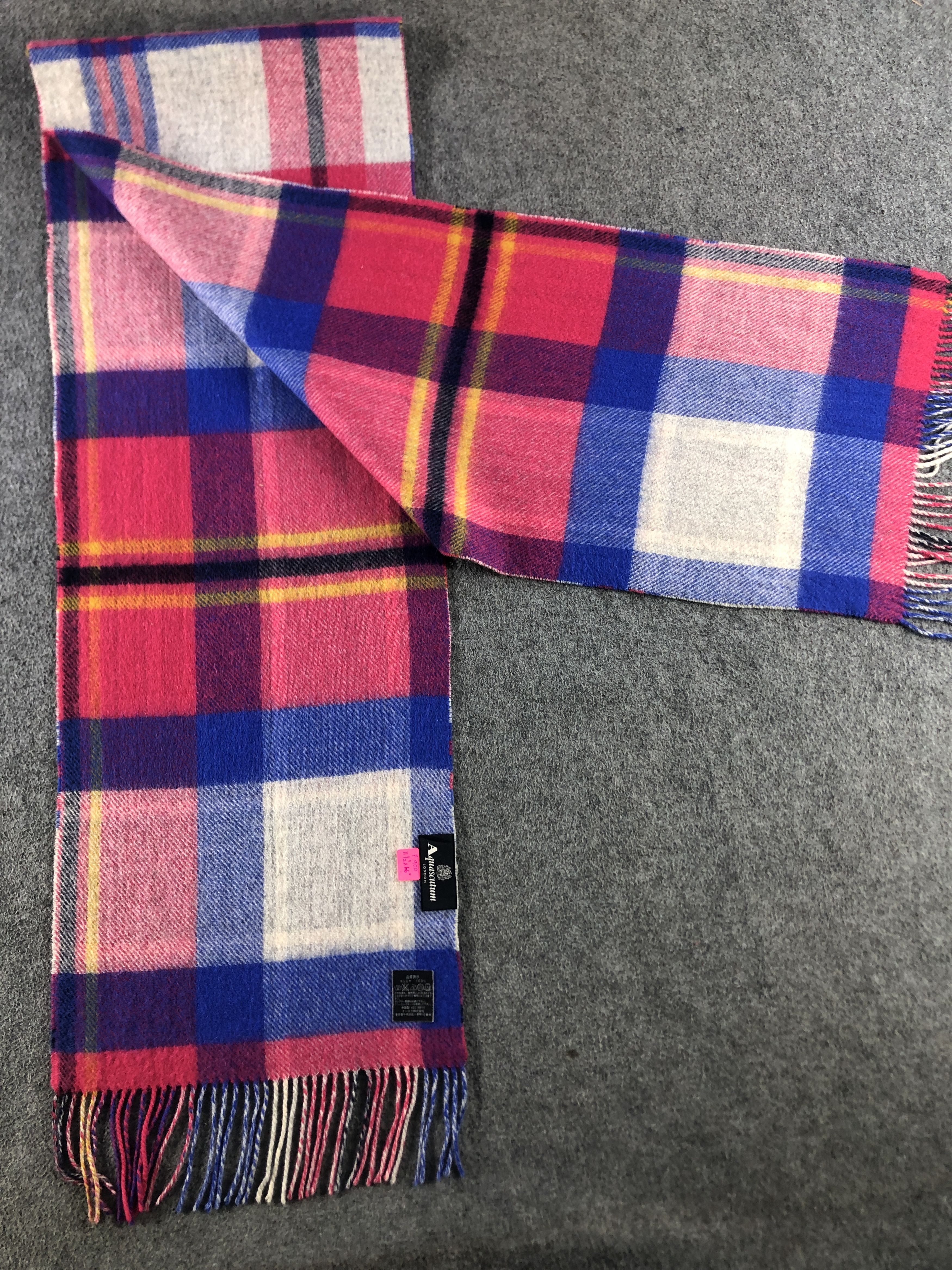 Aquascutum Aquasqutum Scarf / Muffler / Neckwear P900 Size ONE SIZE - 4 Thumbnail