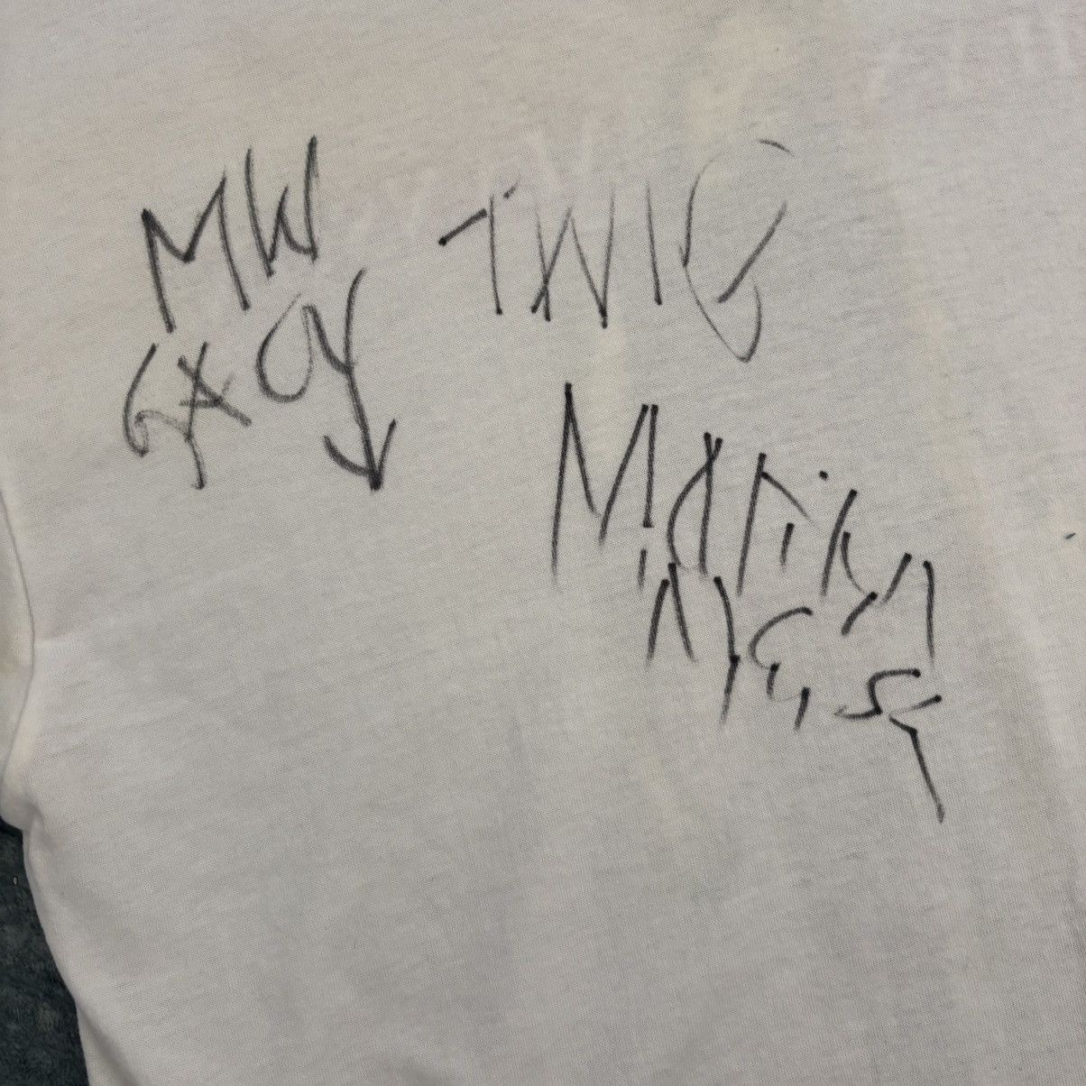 Marilyn Manson 1997 Marilyn Manson Antichrist Superstar Triple Signed Shirt Size US L / EU 52-54 / 3 - 6 Thumbnail
