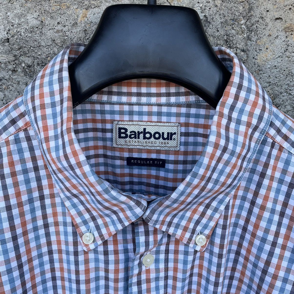 Barbour Vintage Shirt Barbour Button Up Y2K 90s USA Old Money Size US XXL / EU 58 / 5 - 9 Thumbnail