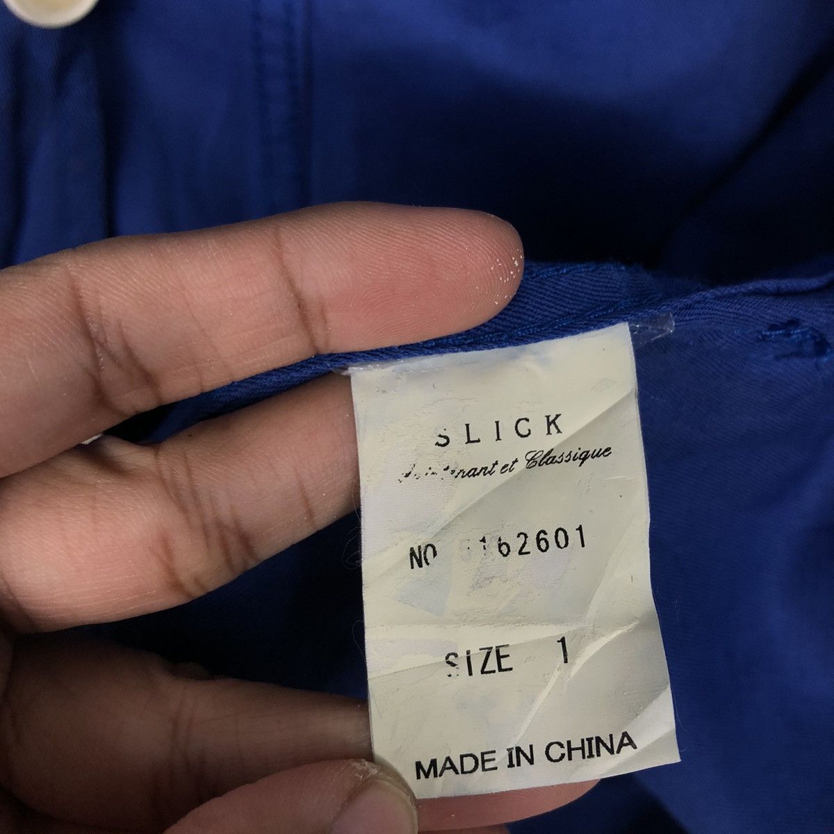 Japanese Brand 📌Rich Blue Vintage Chore Jacket Slick Issey Miyake Size US M / EU 48-50 / 2 - 19 Thumbnail