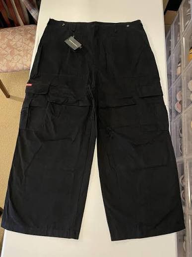 The GV Gallery Gv gallery black cargo jeans Size US 38 / EU 54 - 2 Thumbnail