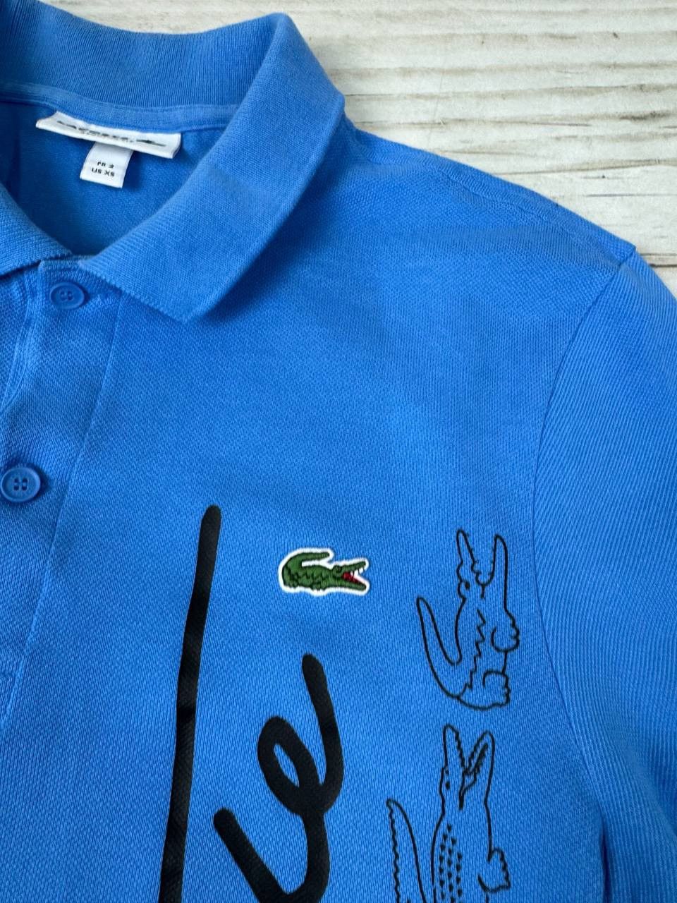 Lacoste Lacoste Big Logo Polo Shirt Tennis Size US XS / EU 42 / 0 - 5 Thumbnail