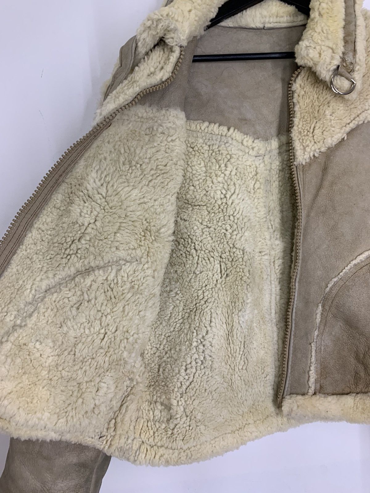Schott Vintage 60s/70s Shearling Coat Real Sheepskin Tannery East Size US M / EU 48-50 / 2 - 8 Thumbnail