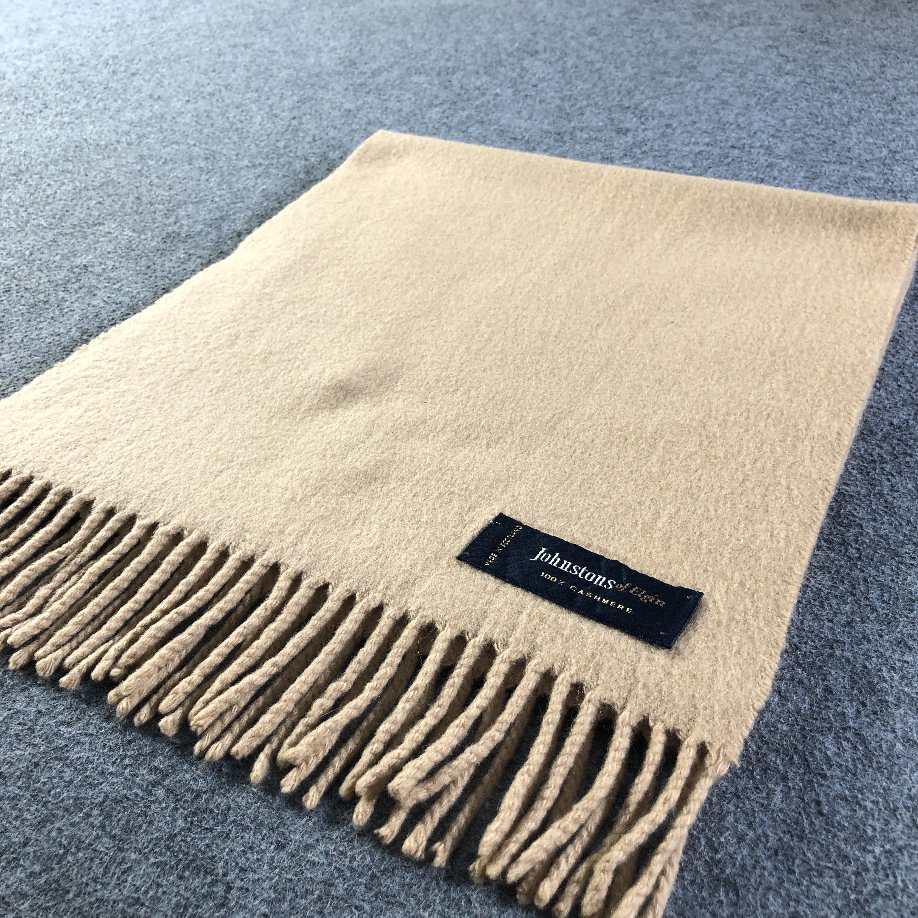 Johnstons Of Elgin Johnstons Of Elgin Cashmere Scarf Muffler Neckwear V2790 Size ONE SIZE - 3 Thumbnail