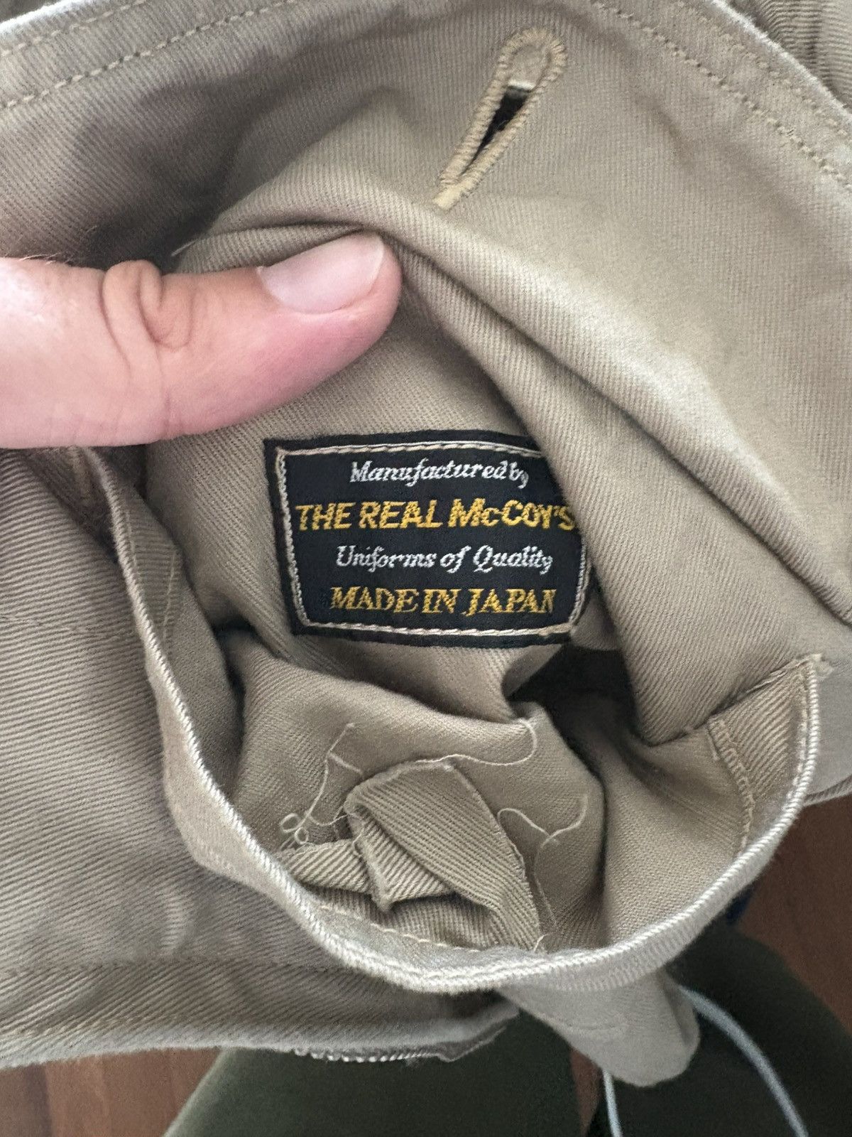 The Real McCoy's REAL MCCOYS MIL-J-7758A FLIGHT JACKET Size US XXS / EU 40 - 4 Thumbnail