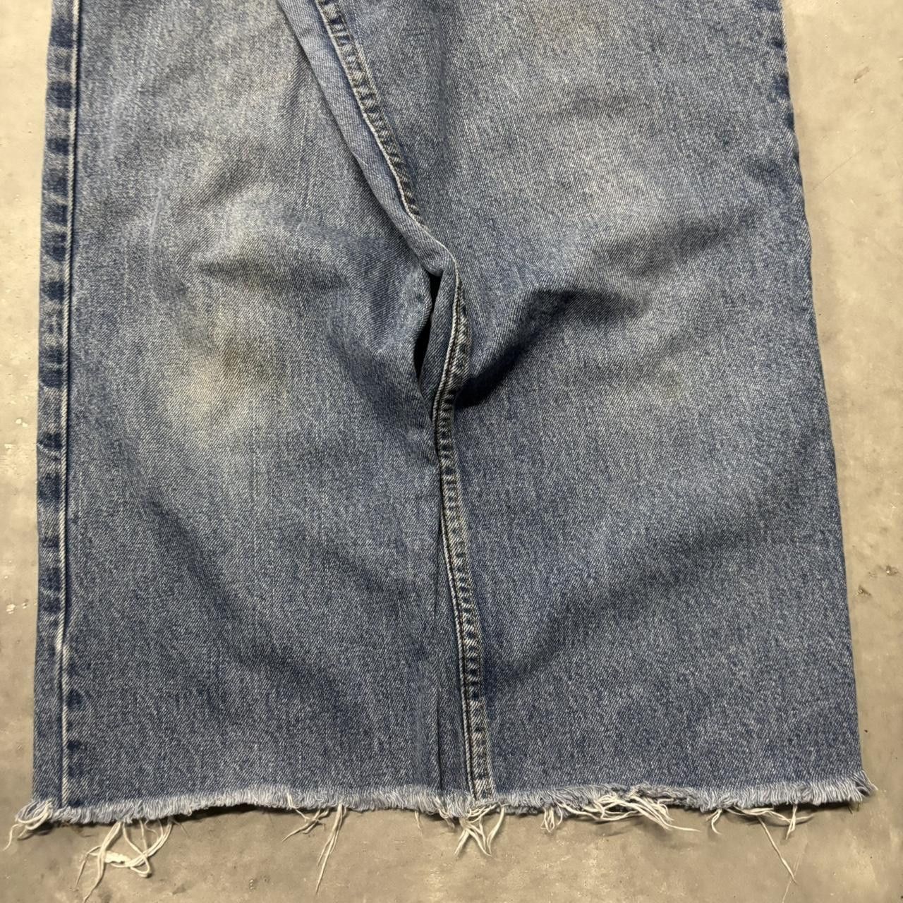 Japanese Brand × Vintage Crazy Vintage Y2K/2000s Baggy Grunge Skater Denim Jeans! Size US 32 / EU 48 - 6 Thumbnail