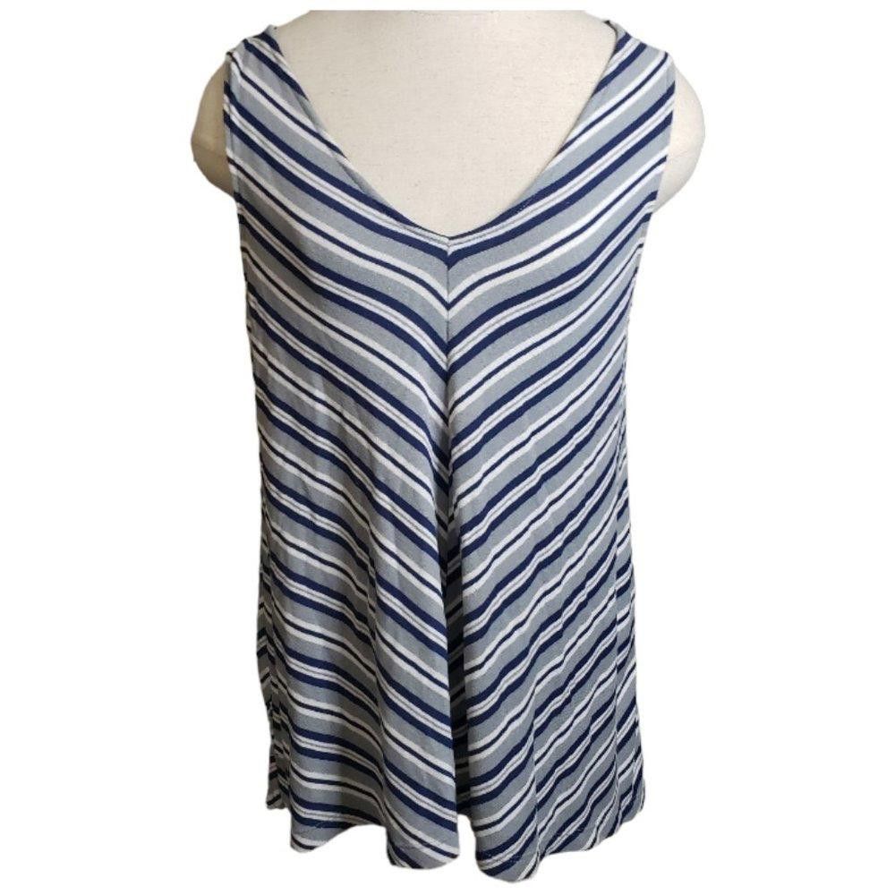 Gap CT881 Gap Ladies Striped Sweater Tank S Size S / US 4 / IT 40 - 1 Thumbnail