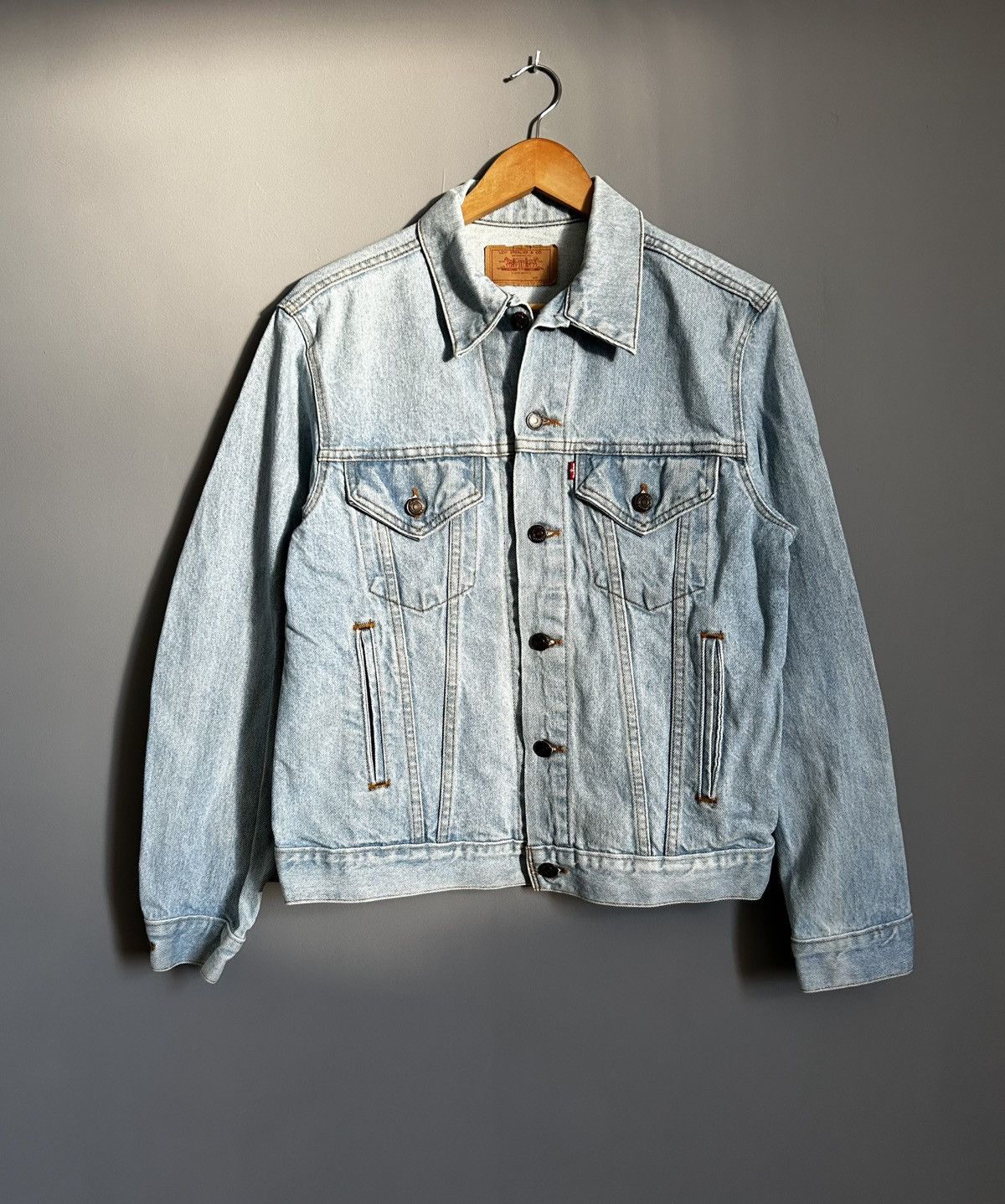 Levi's × Vintage Vintage 70's Levi's Denim Jacket Size US S / EU 44-46 / 1 - 1 Thumbnail