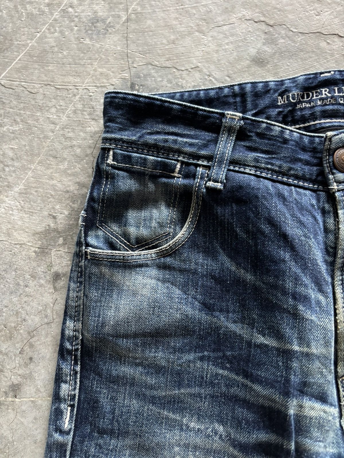 Murder License MURDER LICENSE skinny slim japanese distressed whiskered Size US 29 - 9 Thumbnail