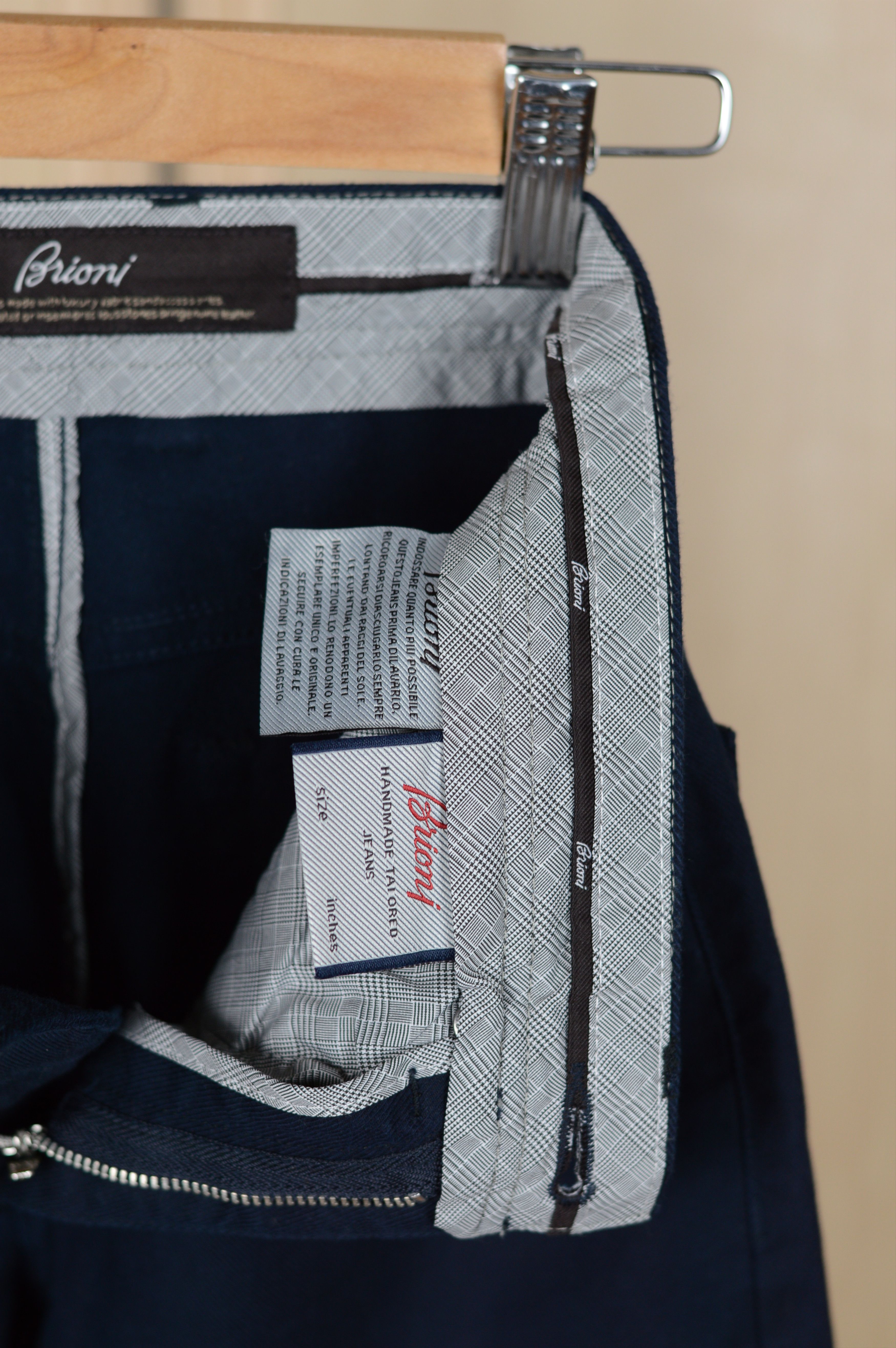 Brioni Brioni Cotton Trouser Chino Pants Size US 26 / EU 42 - 7 Thumbnail