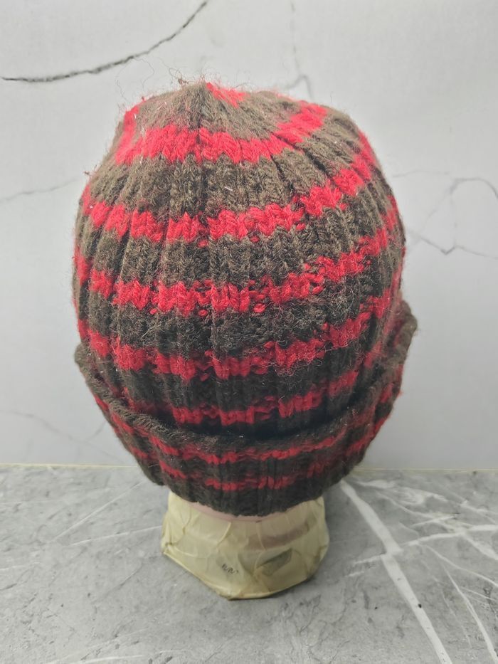 Japanese Brand Vintage Unknown Stripe Beanie Snowcap Size ONE SIZE - 5 Thumbnail