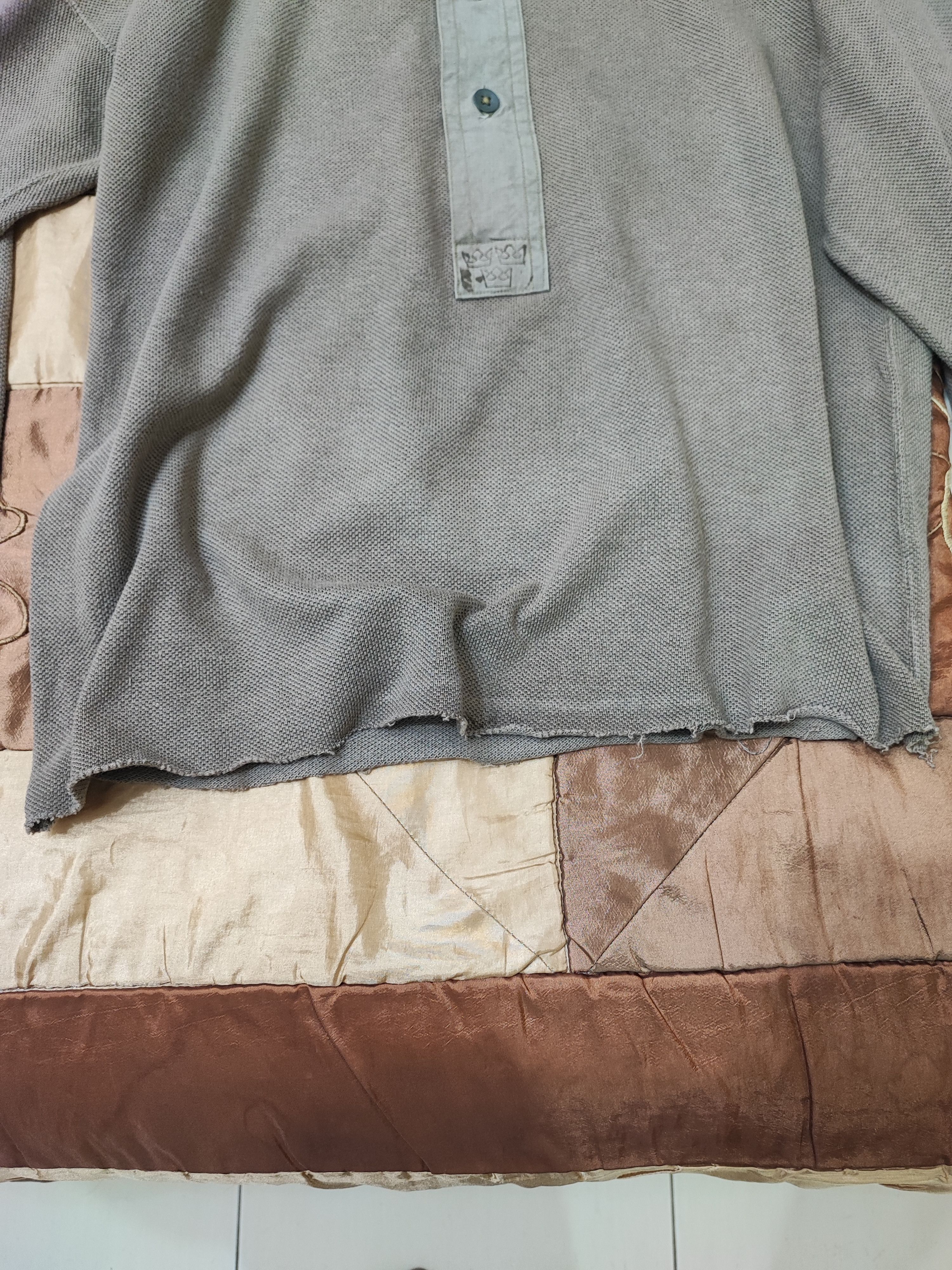 Vintage True Vintage 50's Swedish Military M39 Field Henley Shirt Size US M / EU 48-50 / 2 - 4 Thumbnail