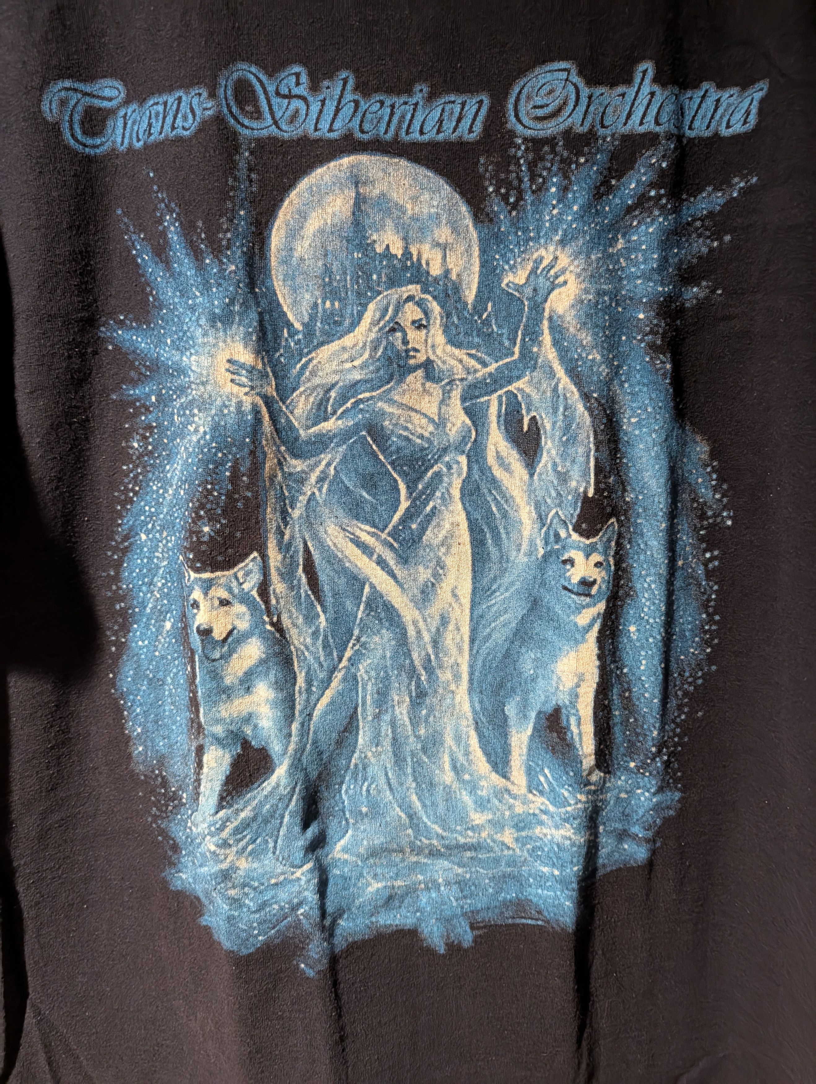 Band Tees Vintage 2006 Trans-Siberian Orchestra Wolf Frost T-Shirt Size US L / EU 52-54 / 3 - 2 Thumbnail