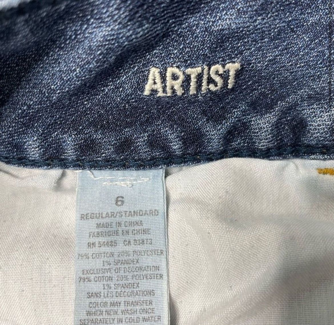 Vintage Y2K boot cut low rise jeans Size 25" / US 0 / IT 36 - 2 Thumbnail