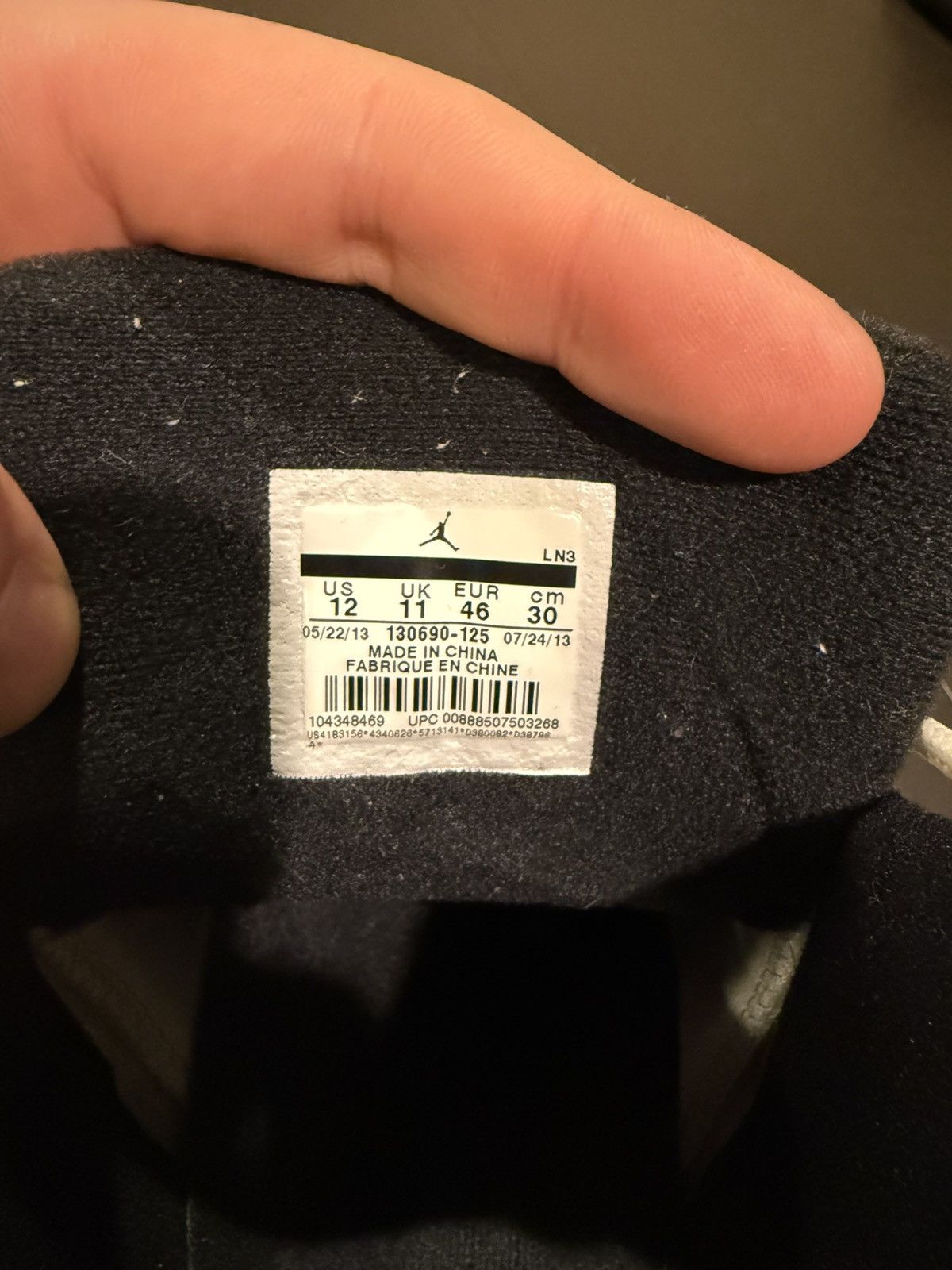 Jordan Brand Jordan 12 playoff Size US 12 / EU 45 - 8 Thumbnail