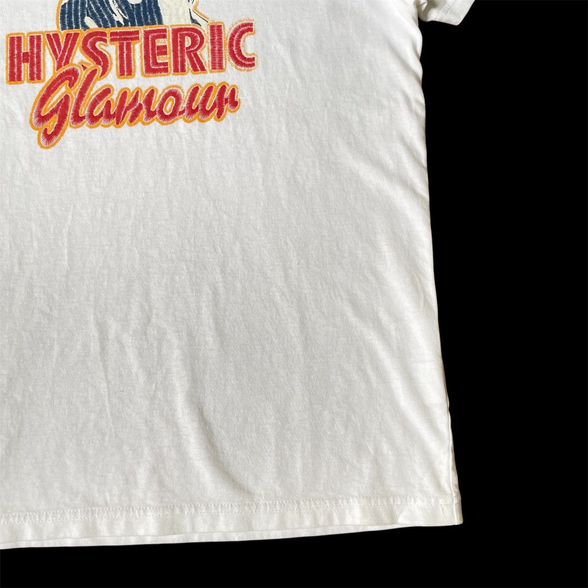 Hysteric Glamour RARE Hysteric Glamour Woman Graphic White Tee 2000s Japan Size S / US 4 / IT 40 - 6 Thumbnail