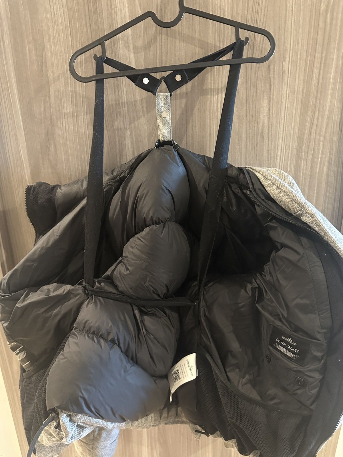 Stone Island Stone island grey down jacket( can be backpack Size US S / EU 44-46 / 1 - 3 Thumbnail