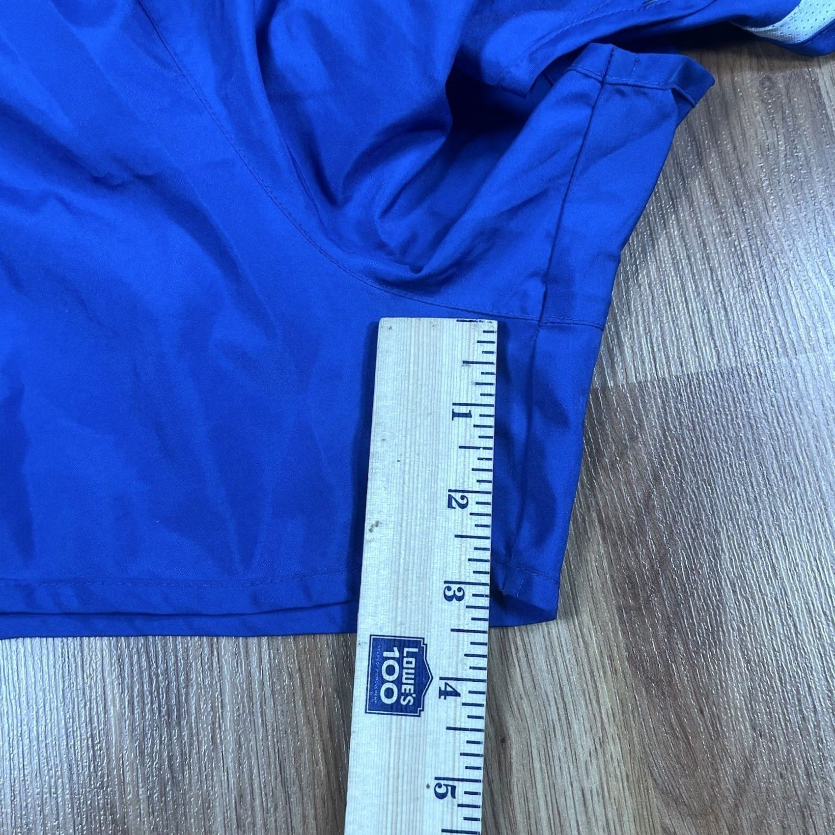 Nike Nike Womens XL Blue Dri-Fit Athletic Running Swimming Cross Training Shorts - Excellent Condition Size 40" / US 18 - 7 Thumbnail