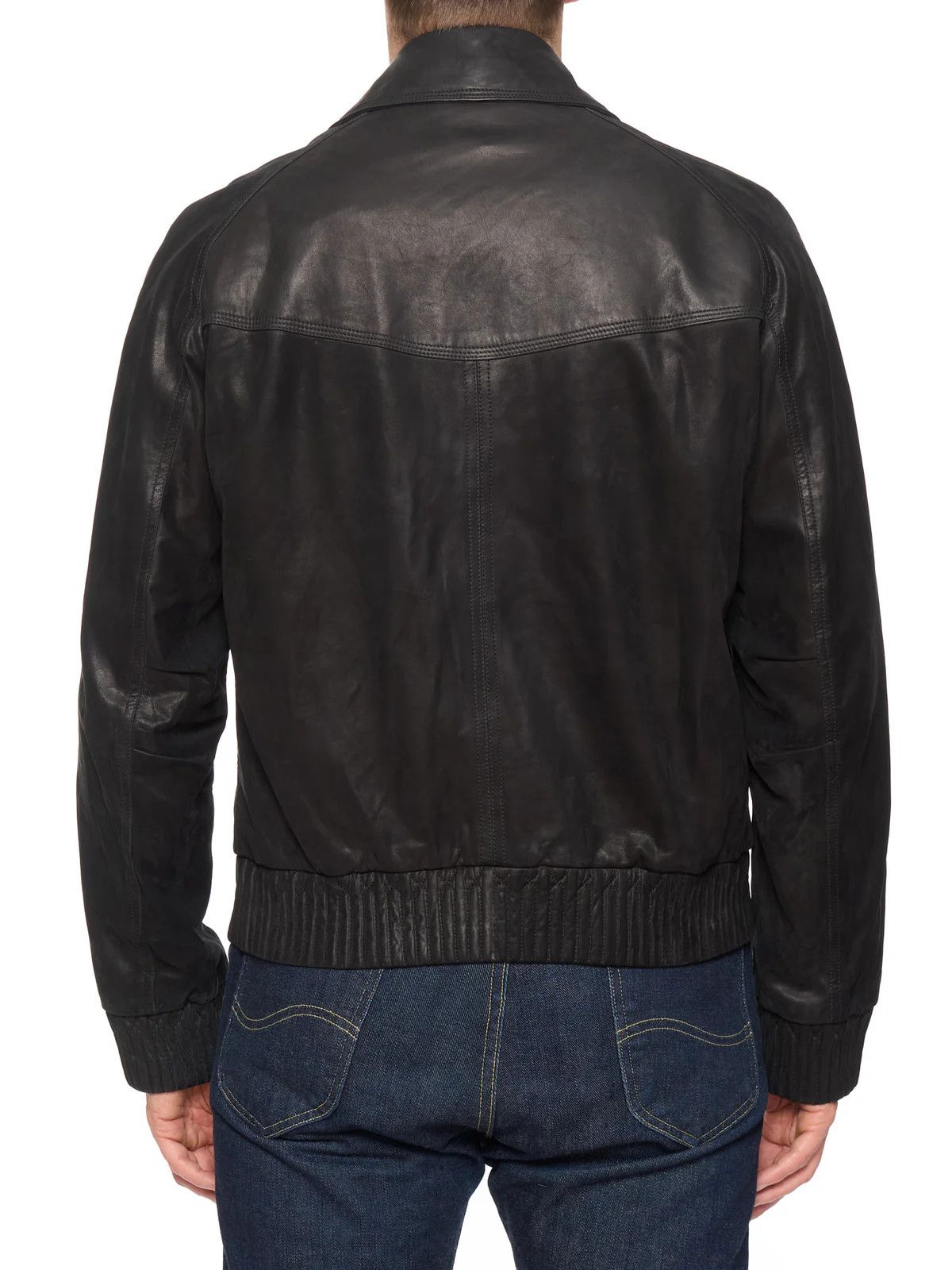 Berluti BERLUTI Paris Black Calfskin Double Breasted Leather Jacket Size US M / EU 48-50 / 2 - 3 Thumbnail