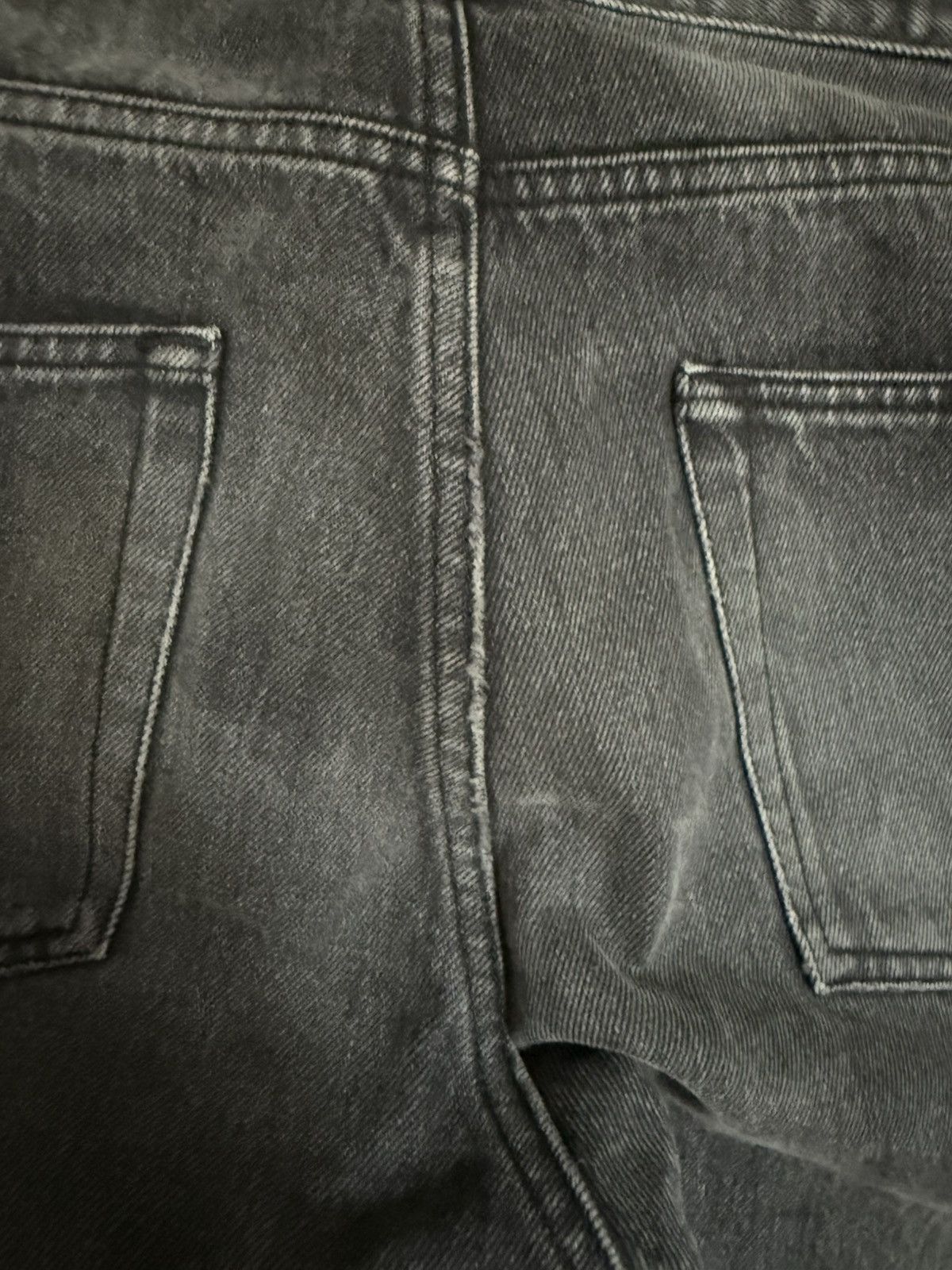 Saint Laurent Paris FW18 Saint Laurent dark grey black denim jeans distressed 32 Size US 32 / EU 48 - 17 Thumbnail