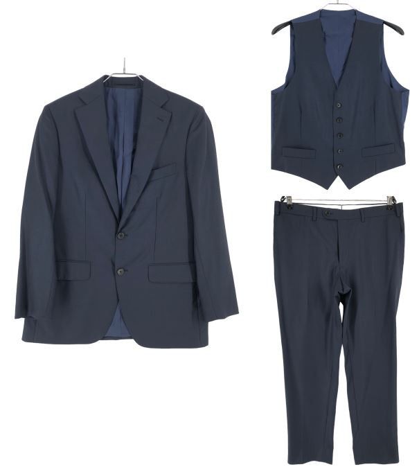 Suitsupply SUITSUPPLY Lazio Wool Formal Suit EU:24; UK/US:38 - W34 L30 Size 38S - 1 Thumbnail