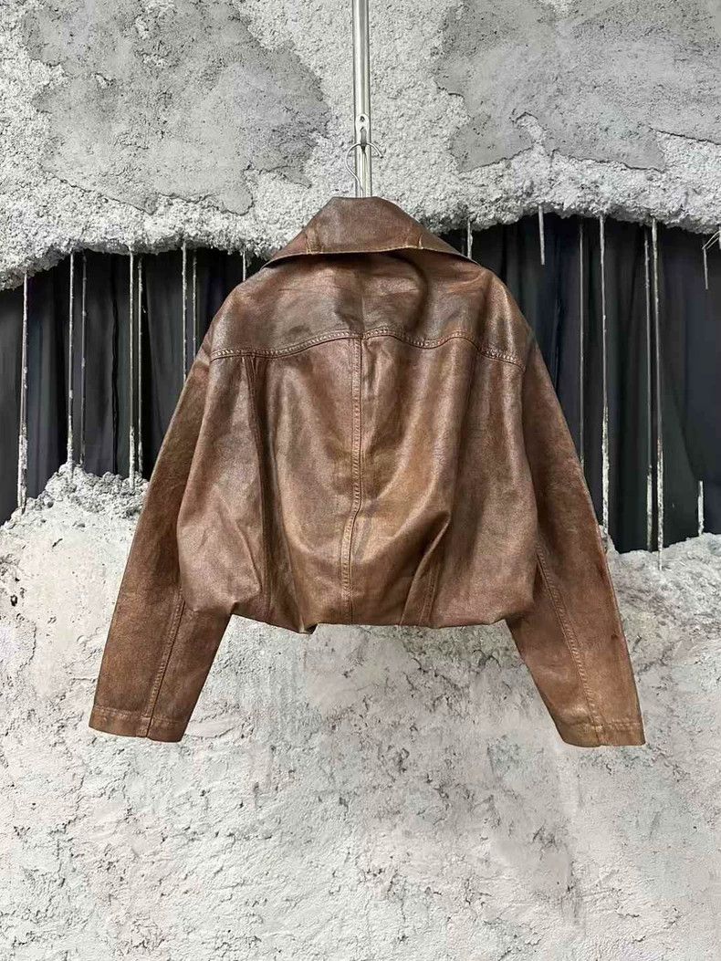 Acne Studios acne studios size:34 Brown denim coat 2505-Nextarrow Size US XXS / EU 40 - 2 Thumbnail