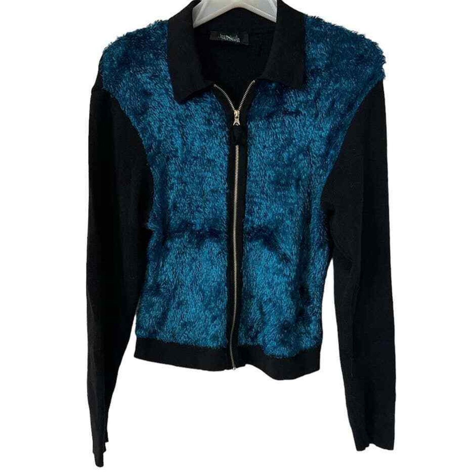 Jean Paul Gaultier VINTAGE Jean-Paul GAULTIER ITALY WOOL SHAGGY CARDIGAN Size M / US 6-8 / IT 42-44 - 5 Thumbnail