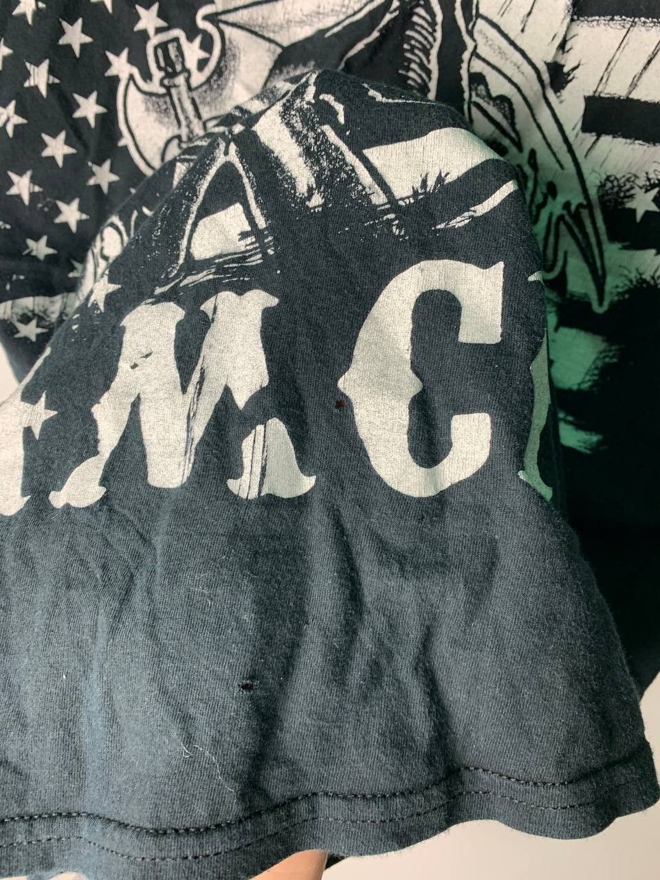 Band Tees Rare y2k SONS OF ANARCHY SAMCRO VINTAGE BIKER TEE Size US M / EU 48-50 / 2 - 3 Thumbnail