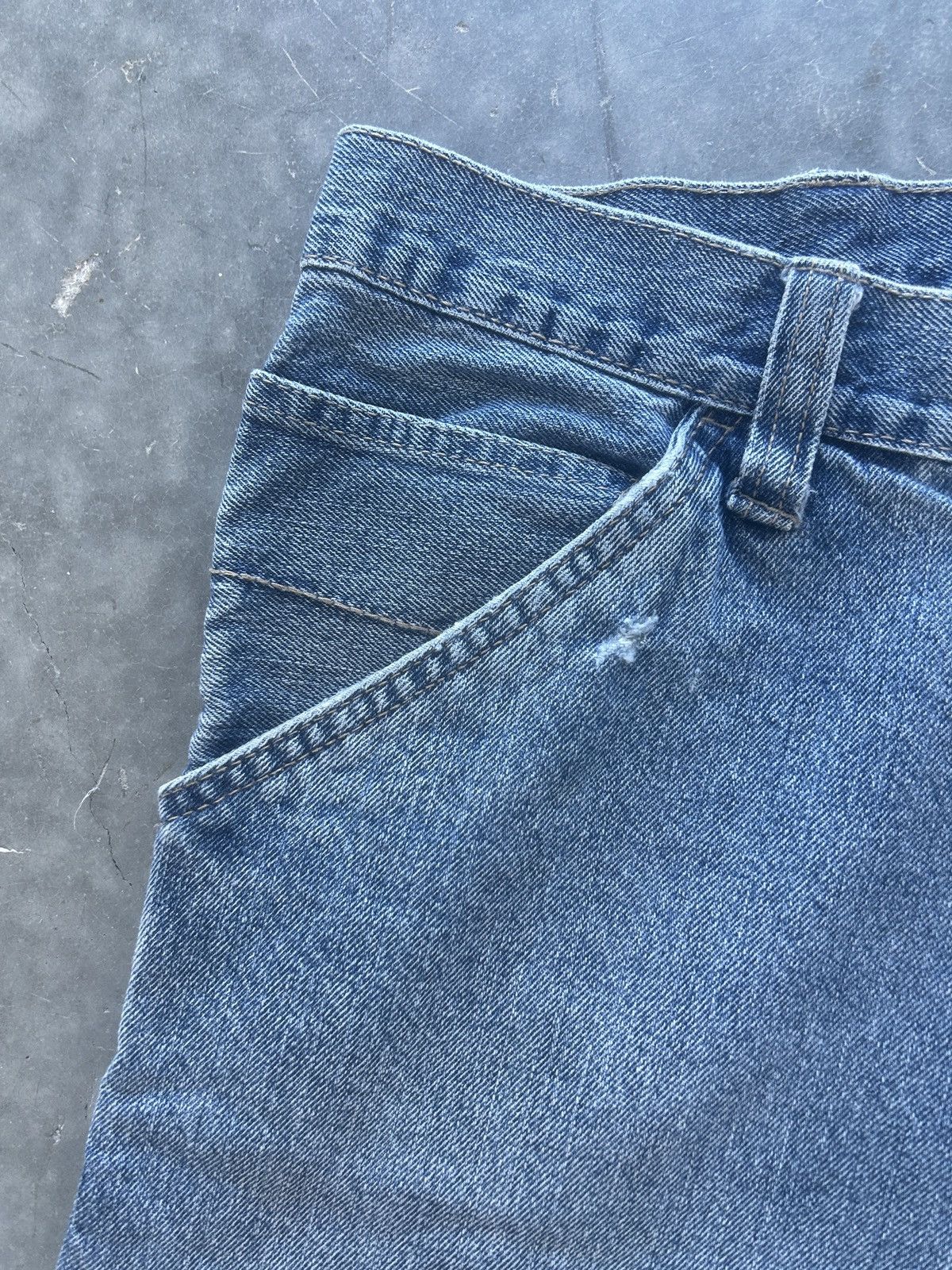 Faded Glory × Vintage Vintage Y2K Carhartt Style Baggy Carpenter Jeans Size US 36 / EU 52 - 2 Thumbnail