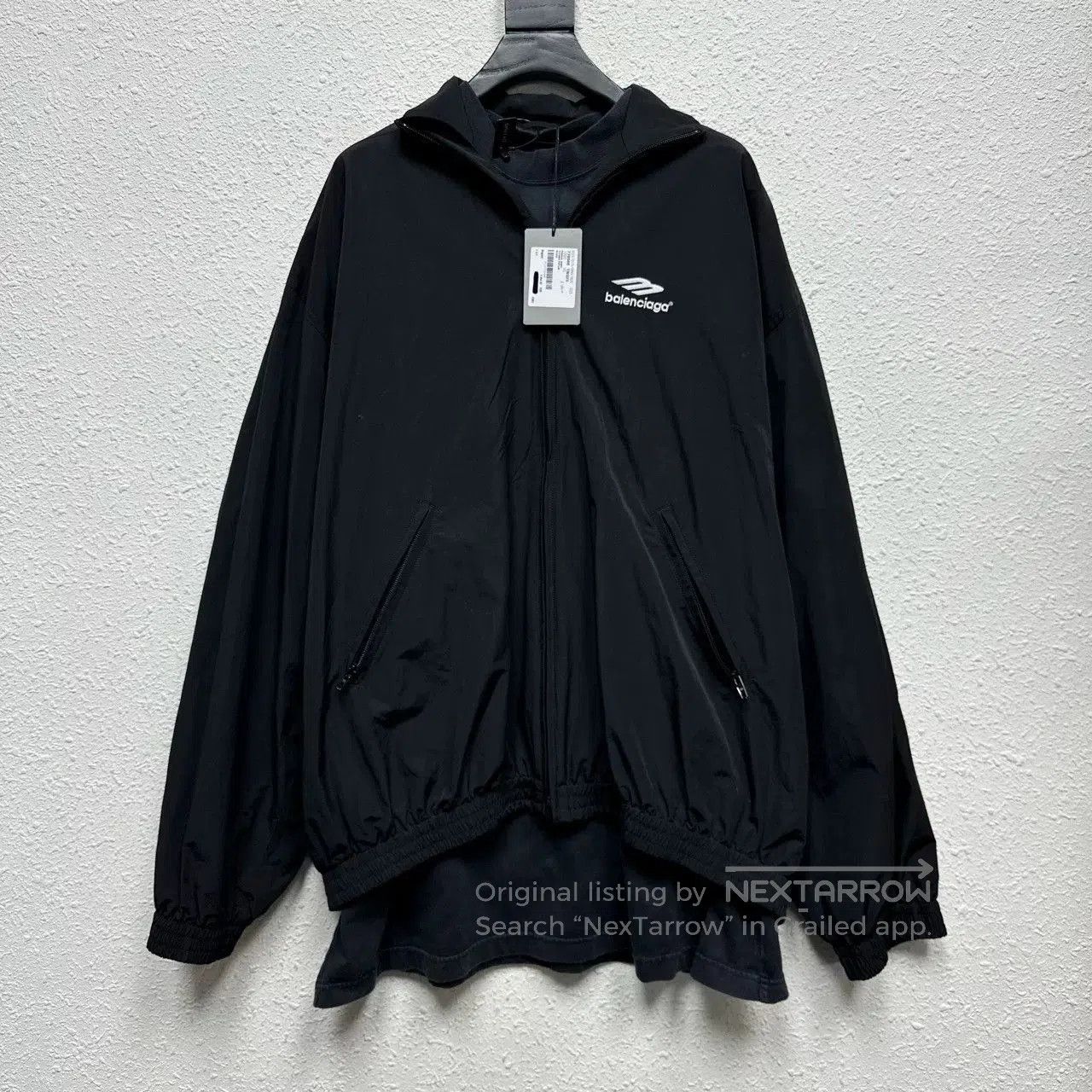 Balenciaga balenciaga logo long sleeve jacket outerwear. Size US XS / EU 42 / 0 - 1 Thumbnail