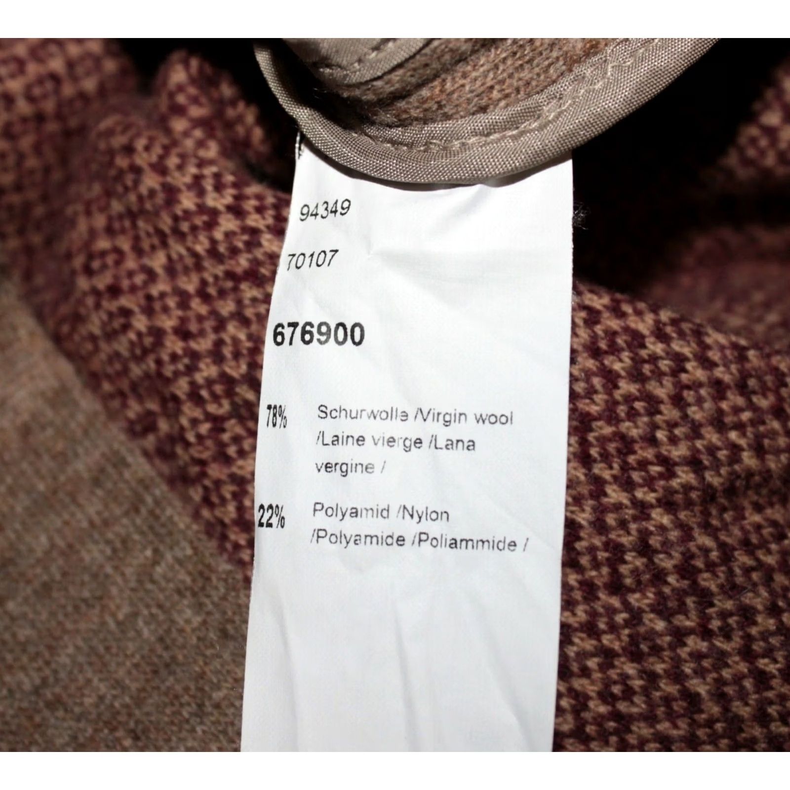 Vintage Hammerschmid coat wool womens Size 42 Size M / US 6-8 / IT 42-44 - 7 Thumbnail