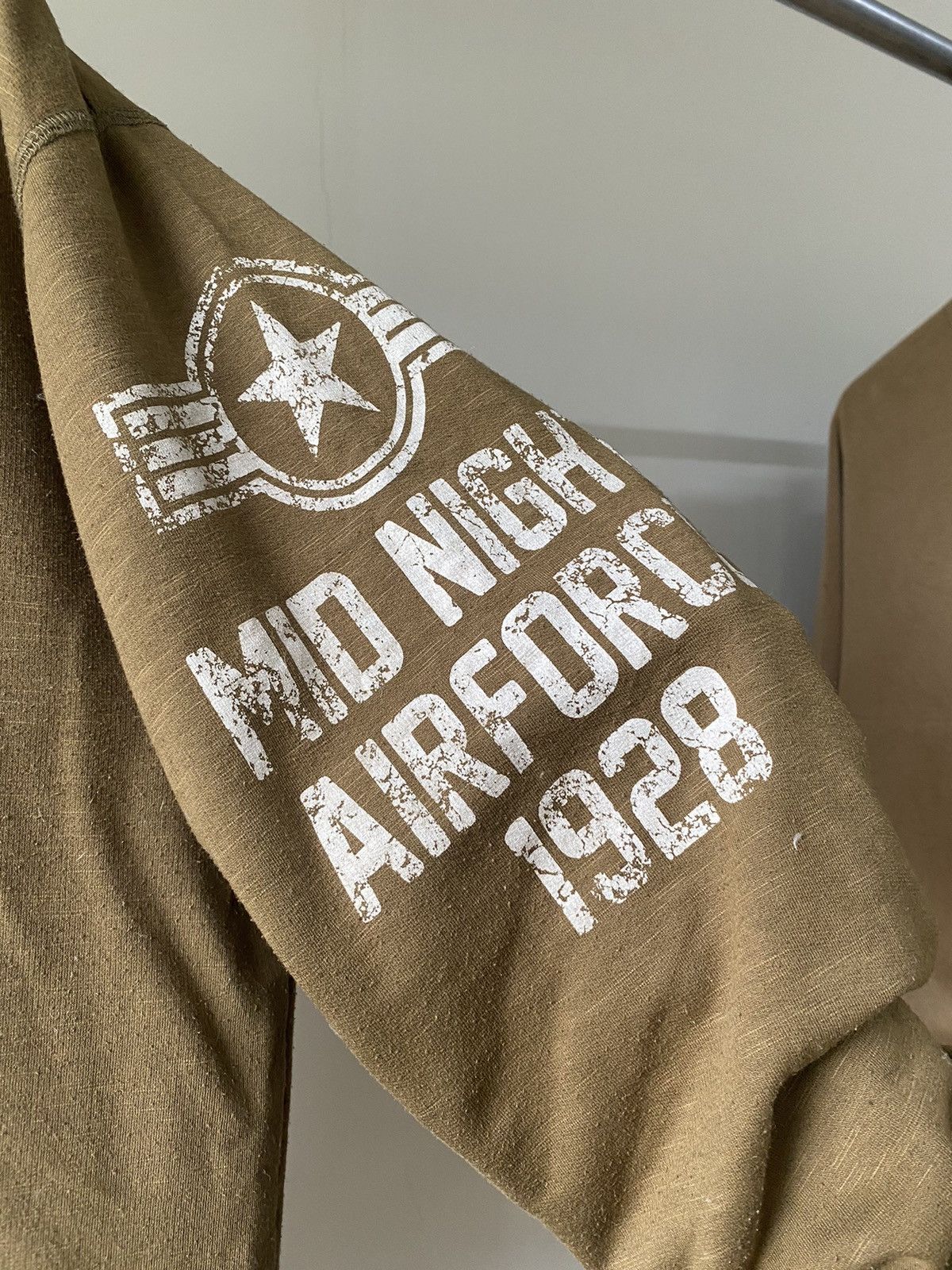 Vintage US AIR FORCE MILITARY 80s 90s ZIPPER SWEATSHIRT Size US XL / EU 56 / 4 - 7 Thumbnail