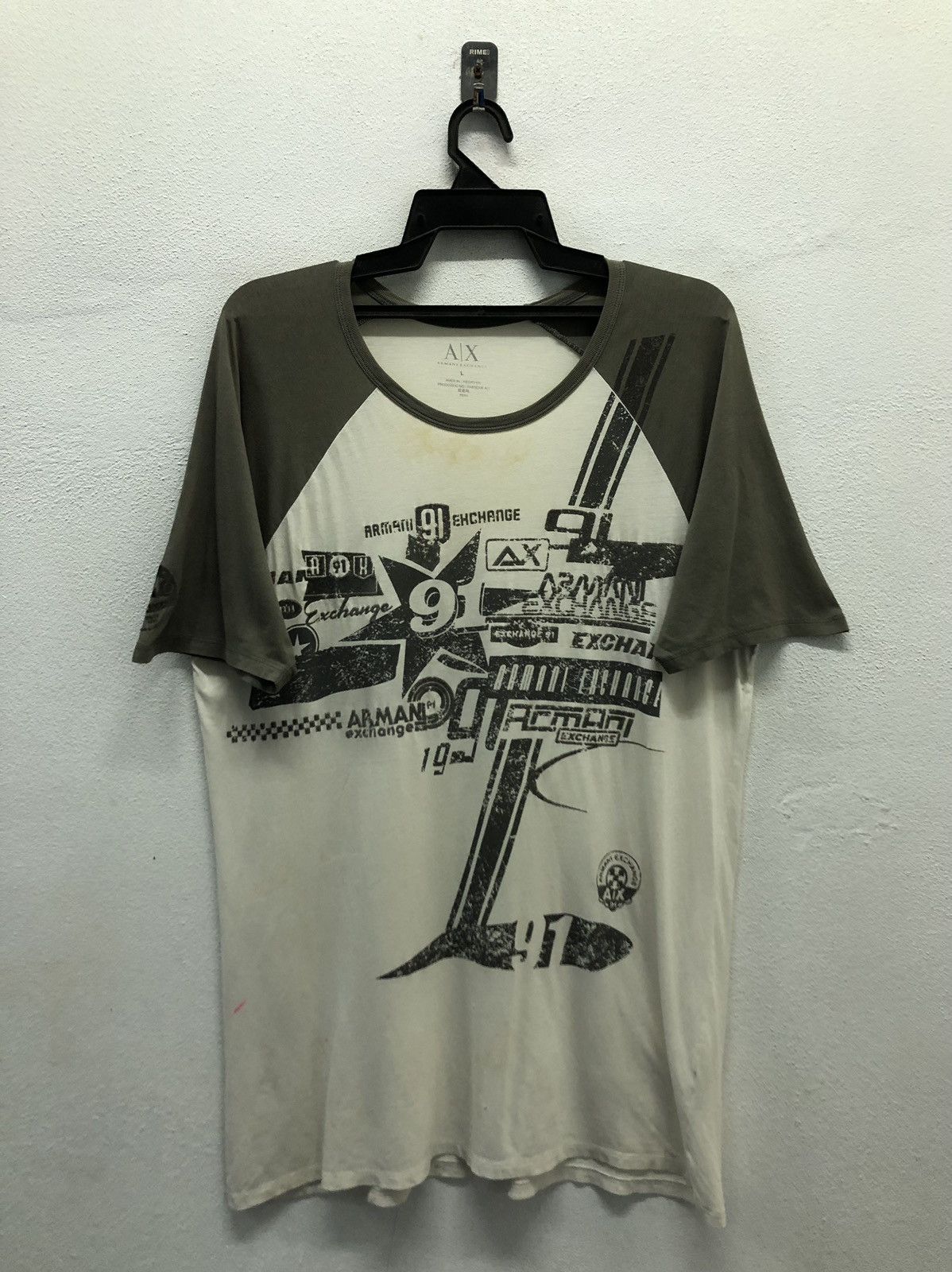 Armani Exchange A|X Armani Exchange T-Shirt Size US L / EU 52-54 / 3 - 1 Thumbnail