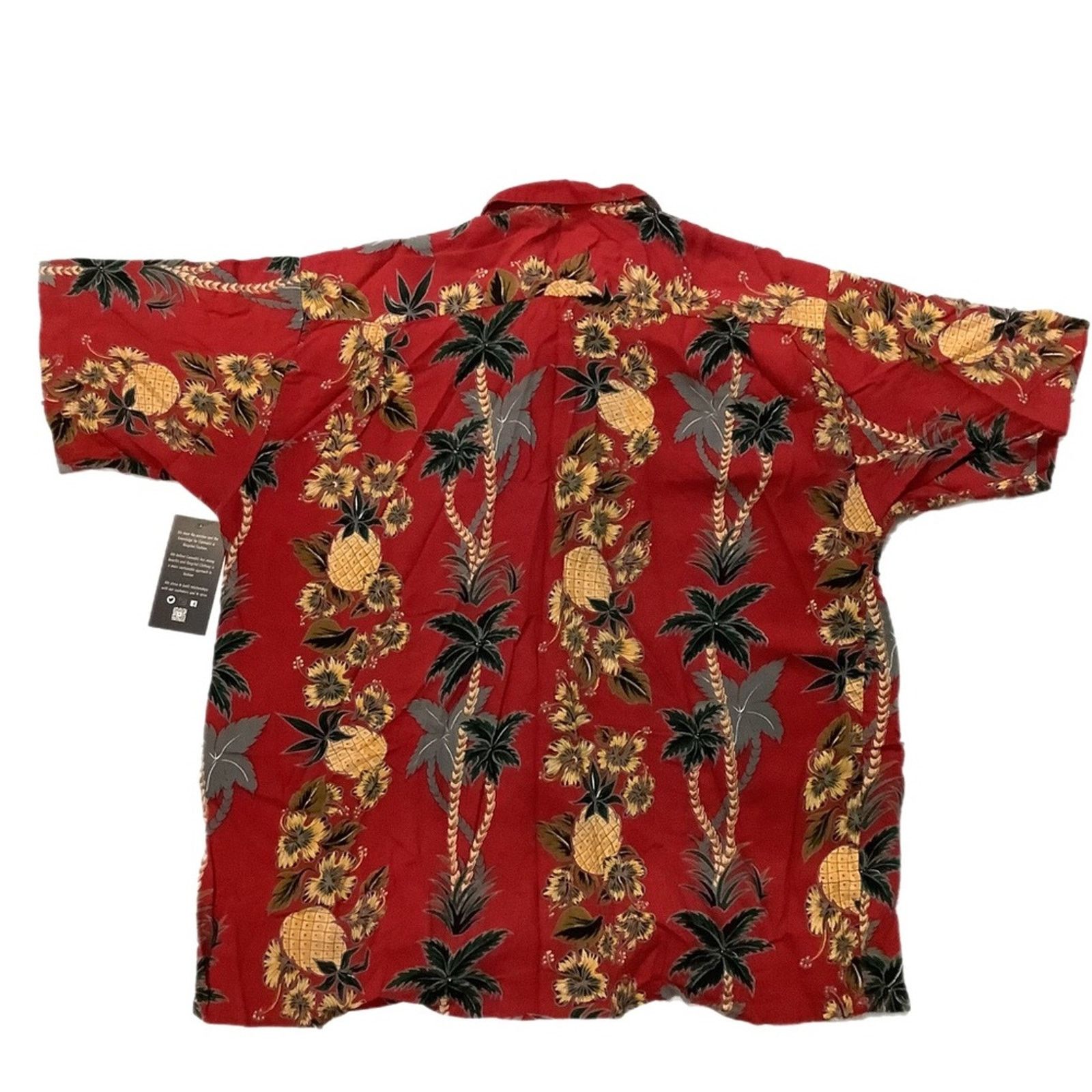 Vintage Vtg Pineapple Connection Hawaiian shirt Size US L / EU 52-54 / 3 - 2 Thumbnail