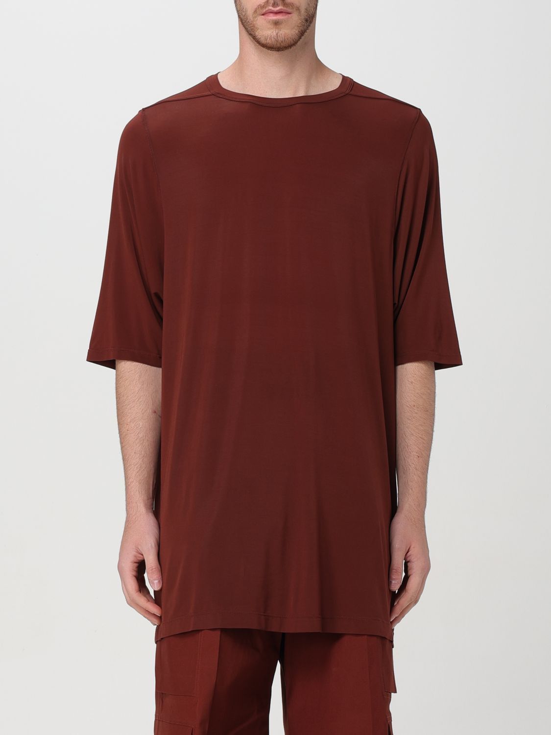 image of Rick Owens T-Shirt Men Rust (Size Small)