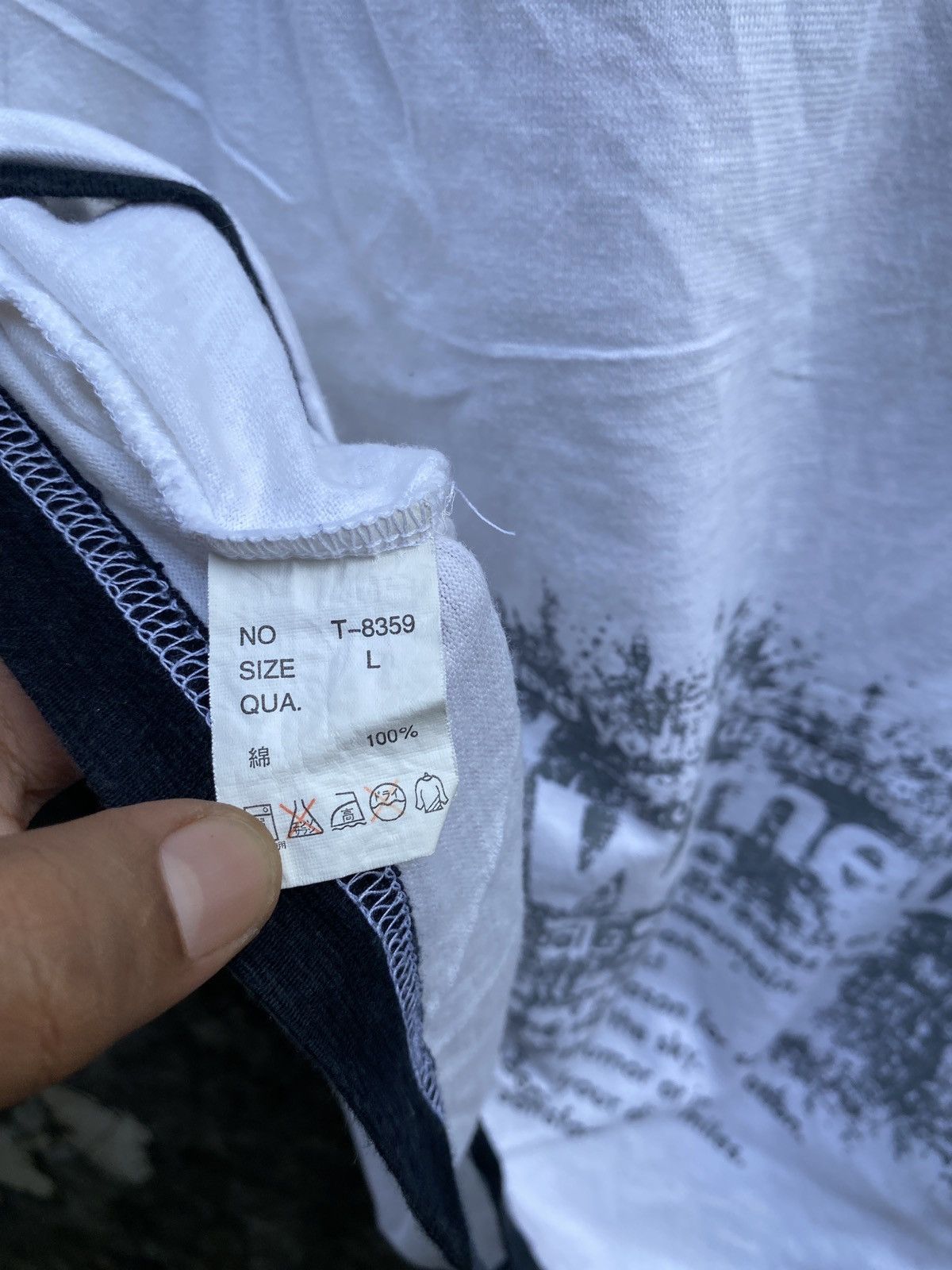 Hysteric Glamour Collin Poem Double Layer punk Vkei ifsixwasnine lgb kmrii Size US L / EU 52-54 / 3 - 8 Thumbnail