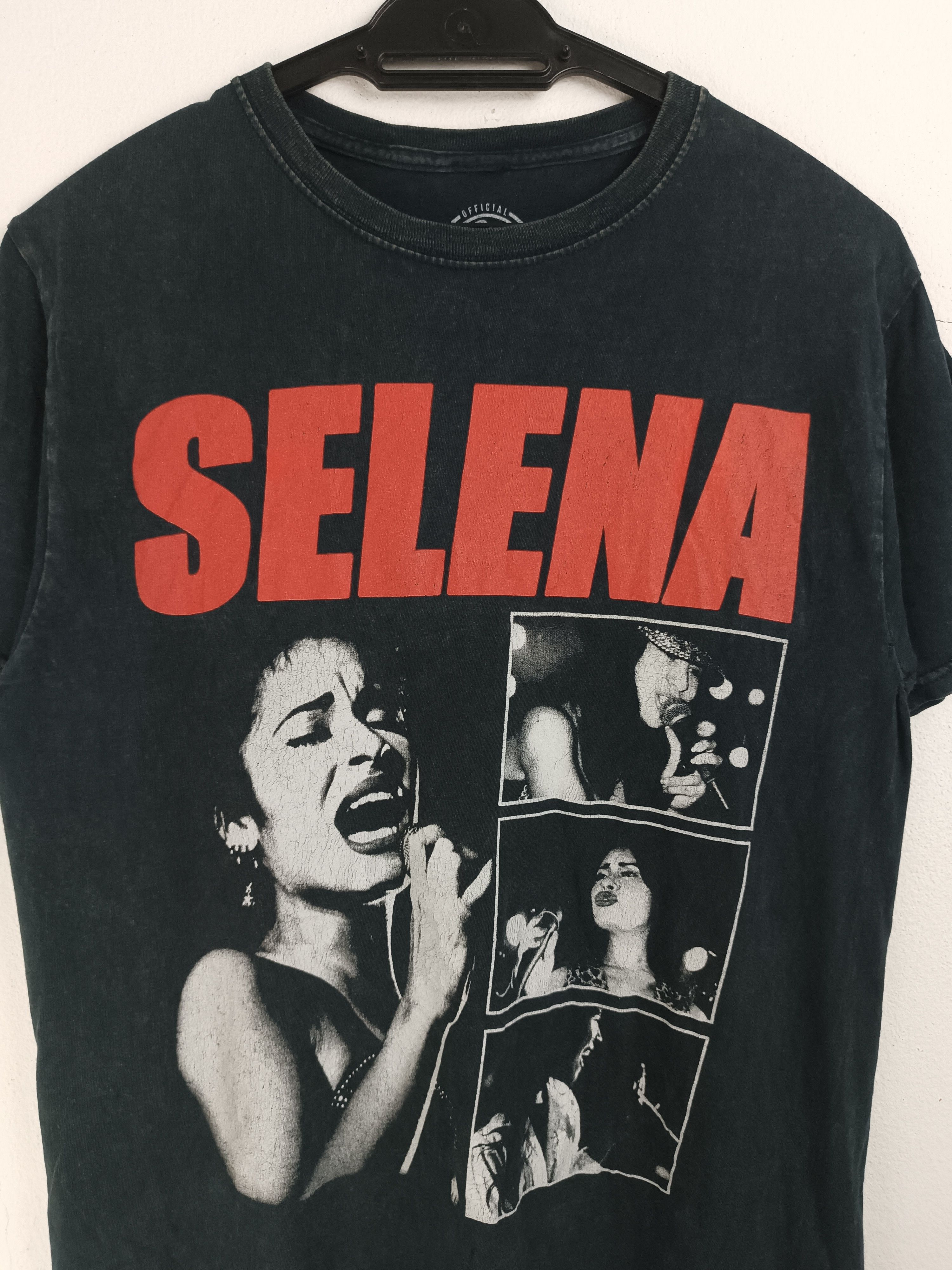 Rap Tees THRASHED FADED VINTAGE SELENA QUEEN OF CUMBIA TEE VERY RARE Size US S / EU 44-46 / 1 - 7 Thumbnail