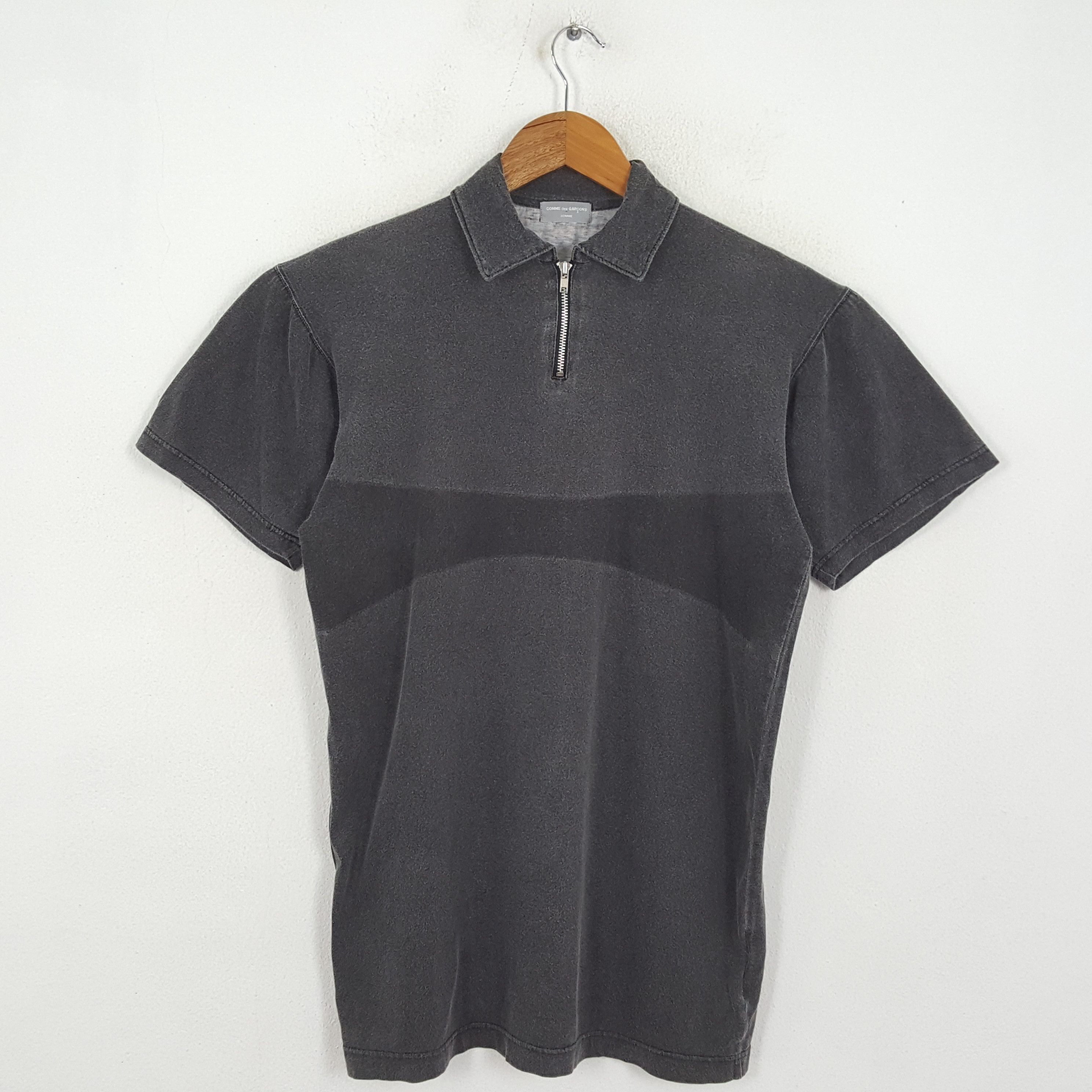 Comme des Garcons Homme × Japanese Brand × Vintage Vintage COMME des GARÇONS HOMME Japanese Brand Polo Shirt Size US M / EU 48-50 / 2 - 1 Thumbnail
