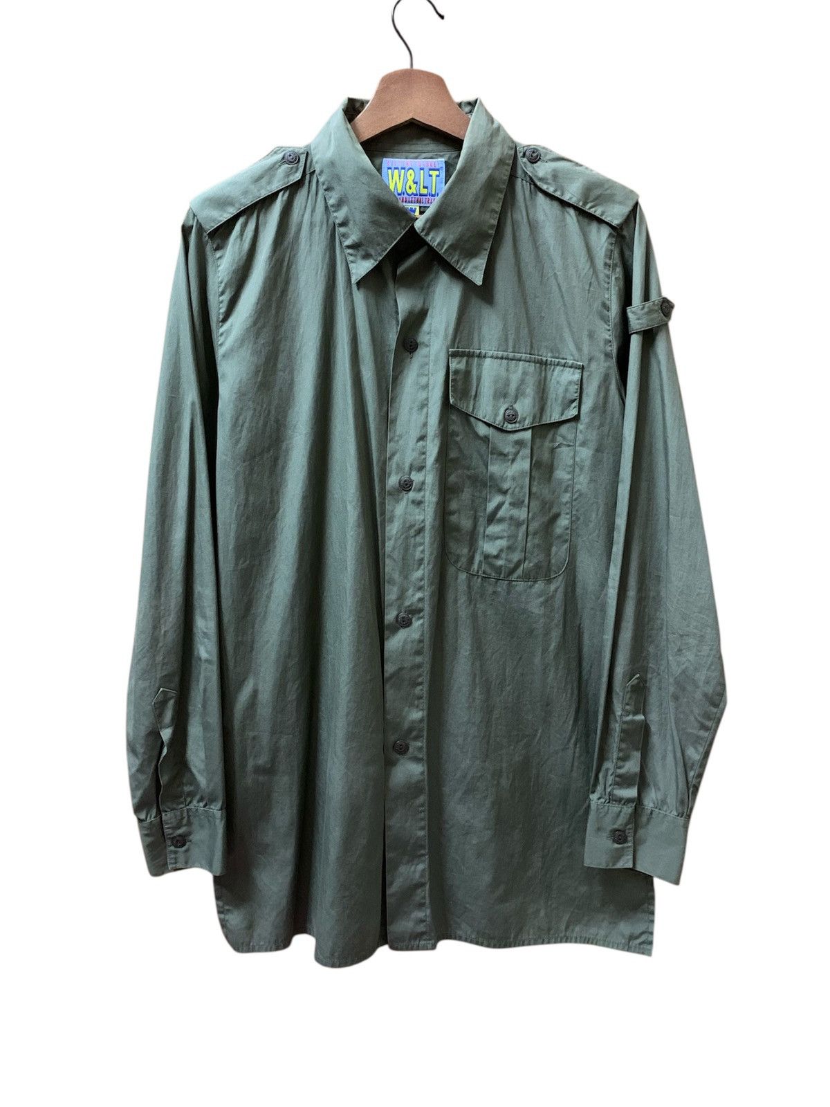 Walter Van Beirendonck Puk Puk Green Kiss the Future Shirt Size US M / EU 48-50 / 2 - 2 Thumbnail