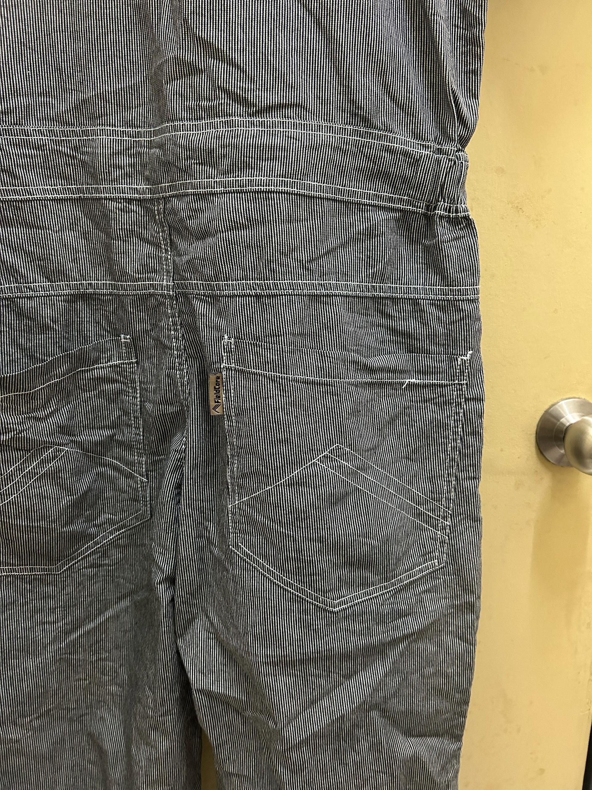 Vintage 💥Rare💥 Vintage Coverall Fieldcore Hickory Stripe Size US M / EU 48-50 / 2 - 19 Thumbnail