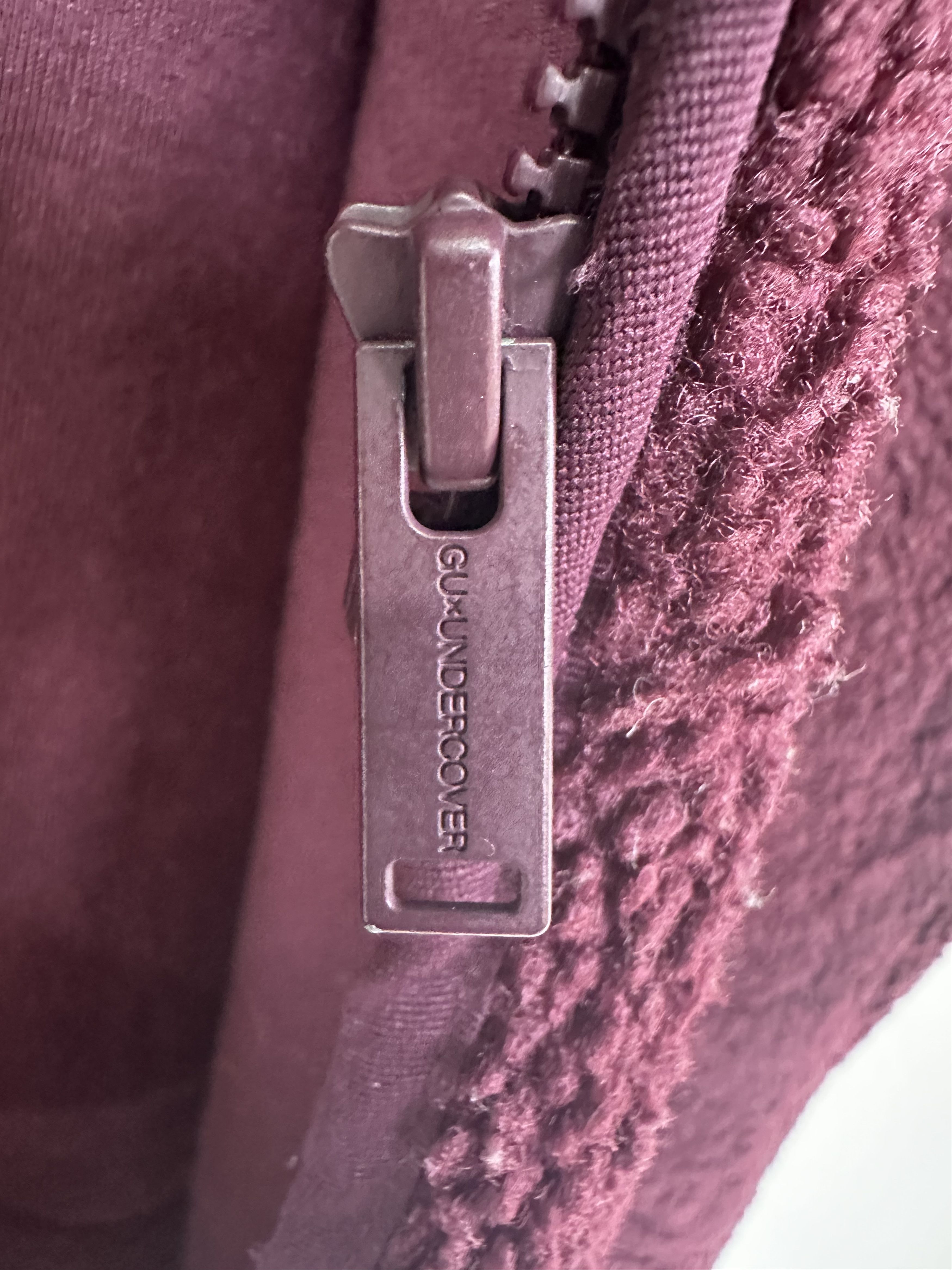 GU × Undercover UNDERCOVER X GU LONG FLEECE HOODIE JACKET Size US M / EU 48-50 / 2 - 7 Thumbnail