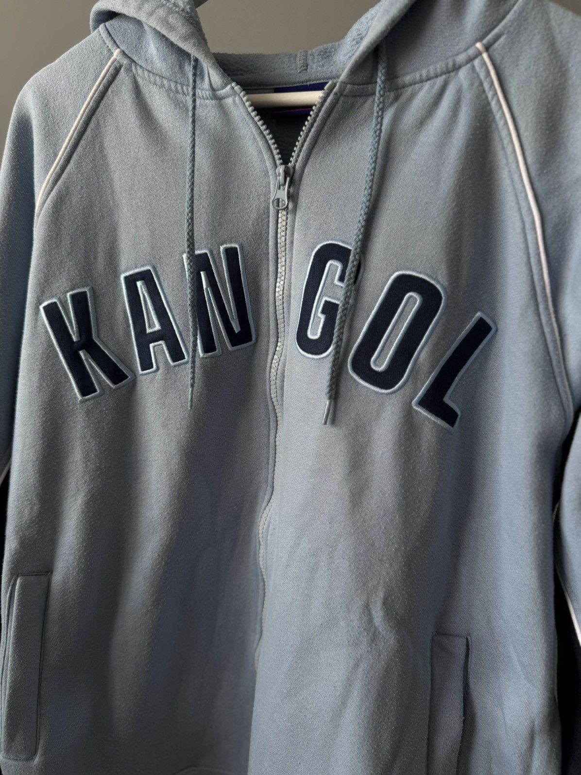Kangol Kangol zip hoodei big logo Size US L / EU 52-54 / 3 - 2 Thumbnail
