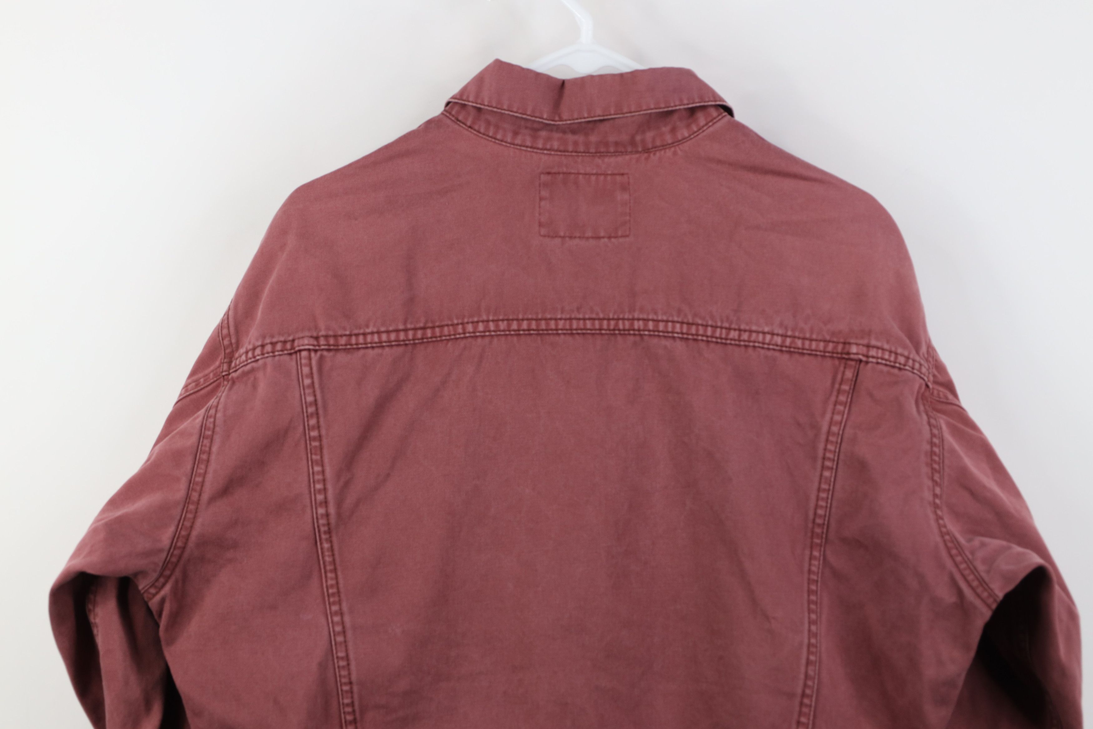 Levi's Vintage 90s Levis Silvertab Babydoll Cropped Trucker Jacket Size M / US 6-8 / IT 42-44 - 14 Thumbnail