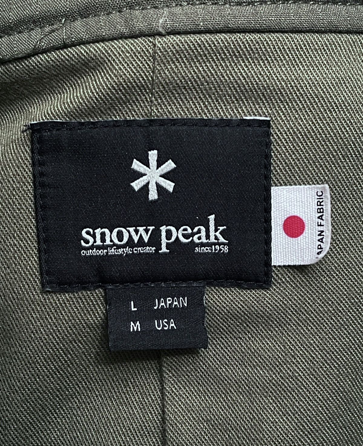 Snow Peak Vintage Brand Snow Peak Military M-65 Jacket 2000s Size US M / EU 48-50 / 2 - 9 Thumbnail