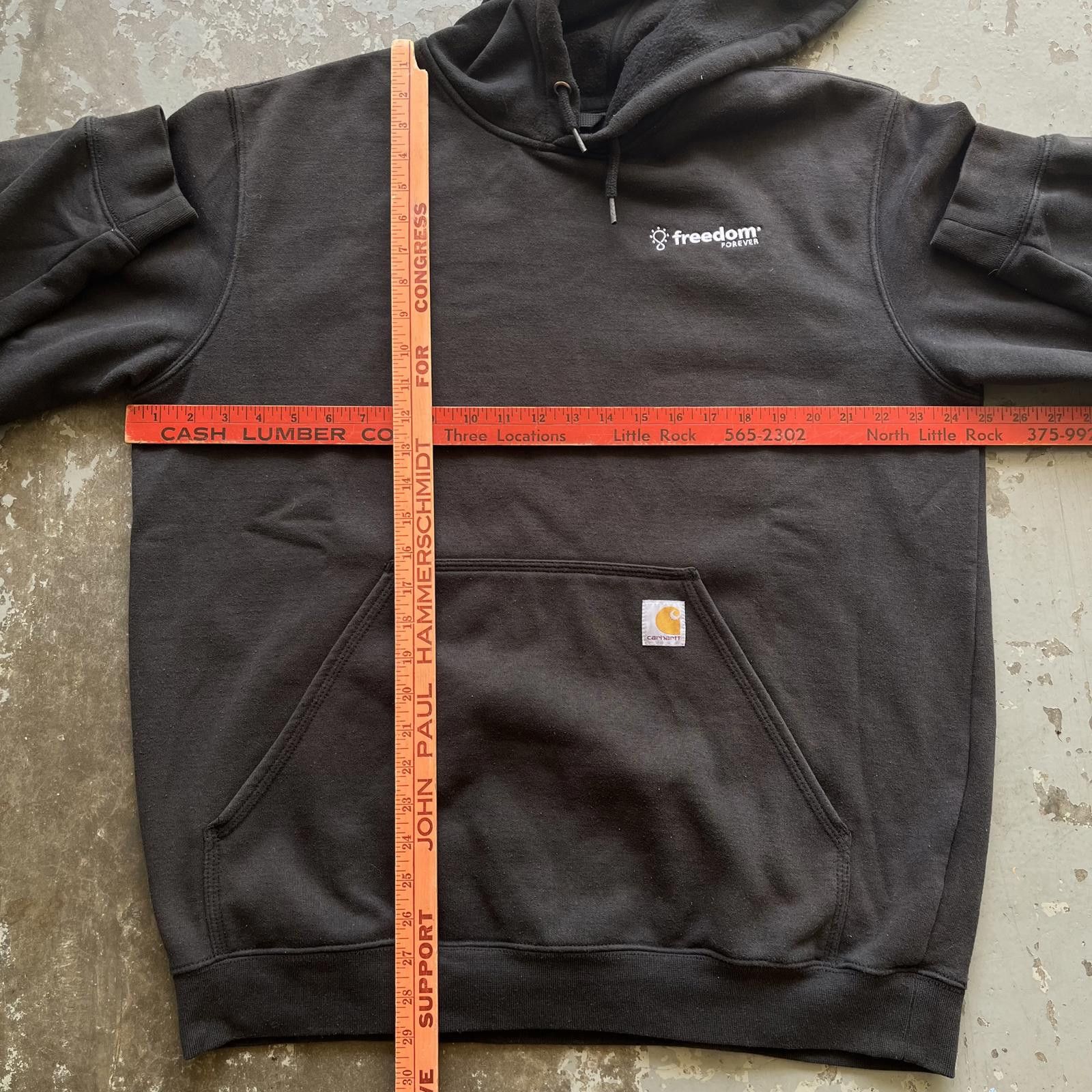Carhartt Carhartt Loose Fit Black Grunge Workwear K121 Hoodie Size US L / EU 52-54 / 3 - 4 Thumbnail